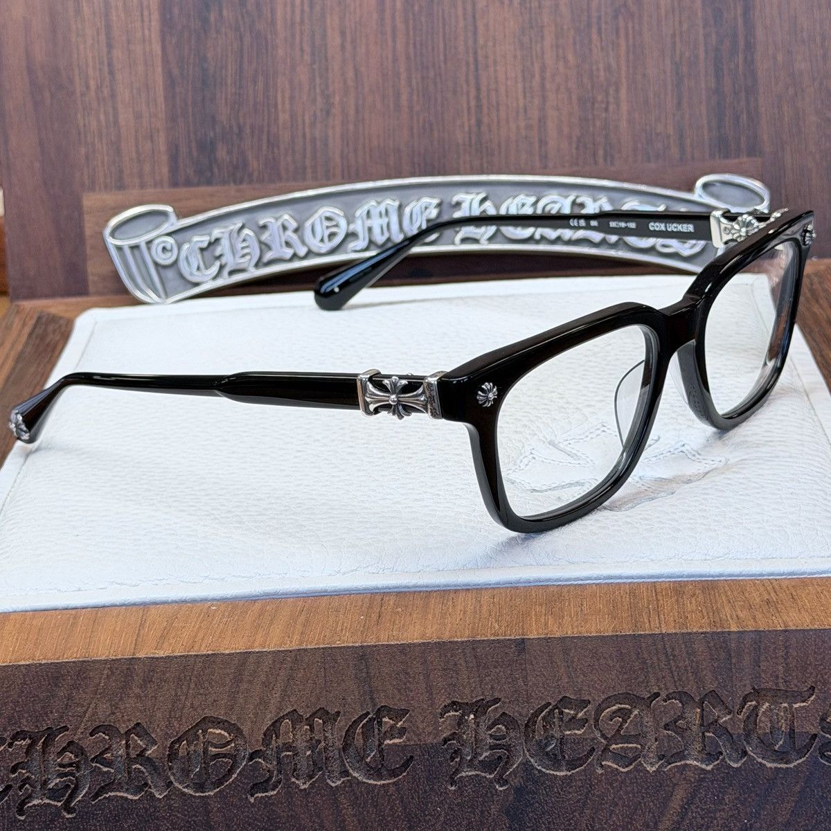 Chrome Hearts Chrome Hearts COX UCKER Glasses Size ONE SIZE - 5 Thumbnail
