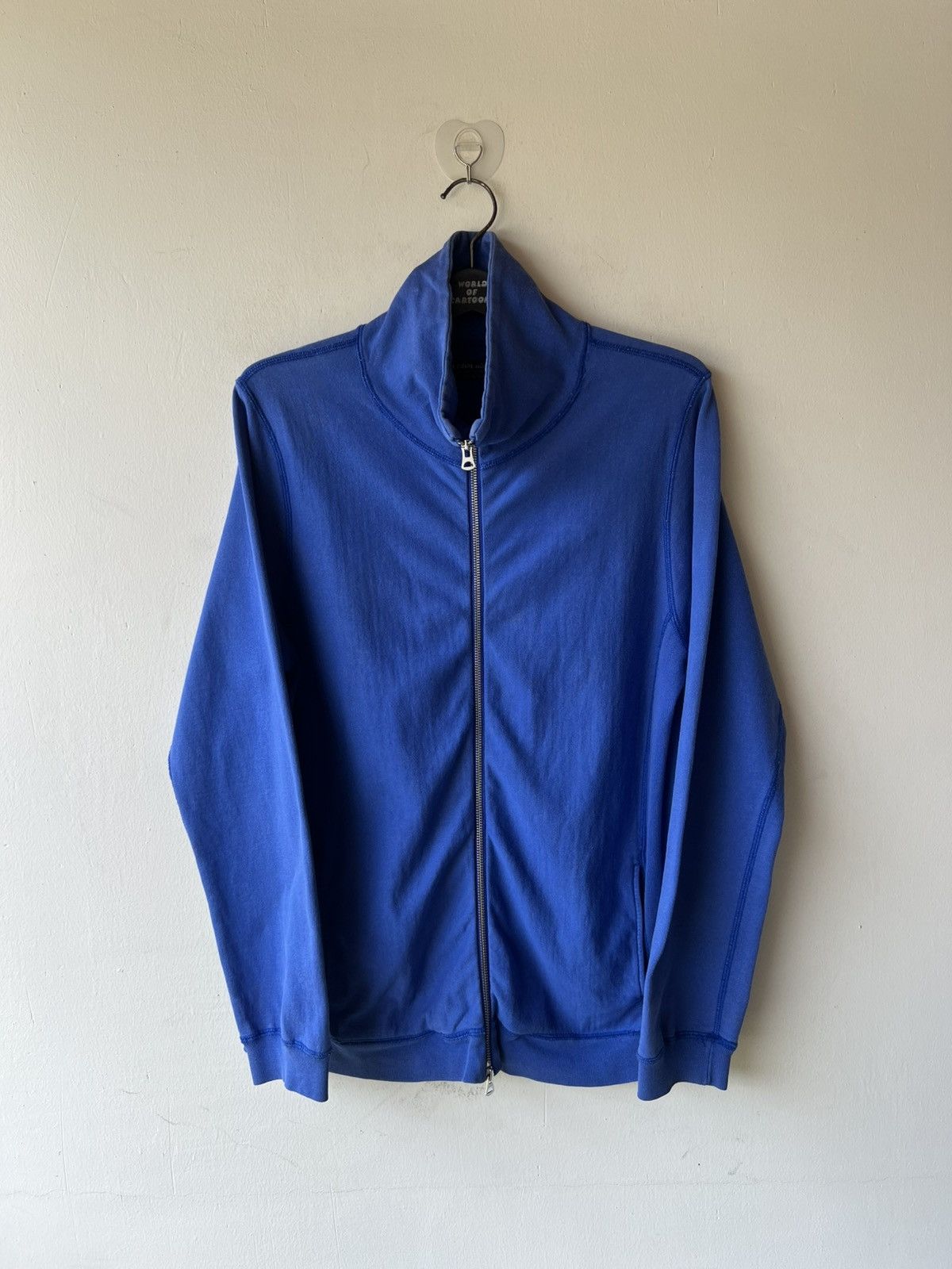 Final Home Issey Miyake Final Home Blue Zipper Turtleneck Sweater Size US L / EU 52-54 / 3 - 8 Thumbnail