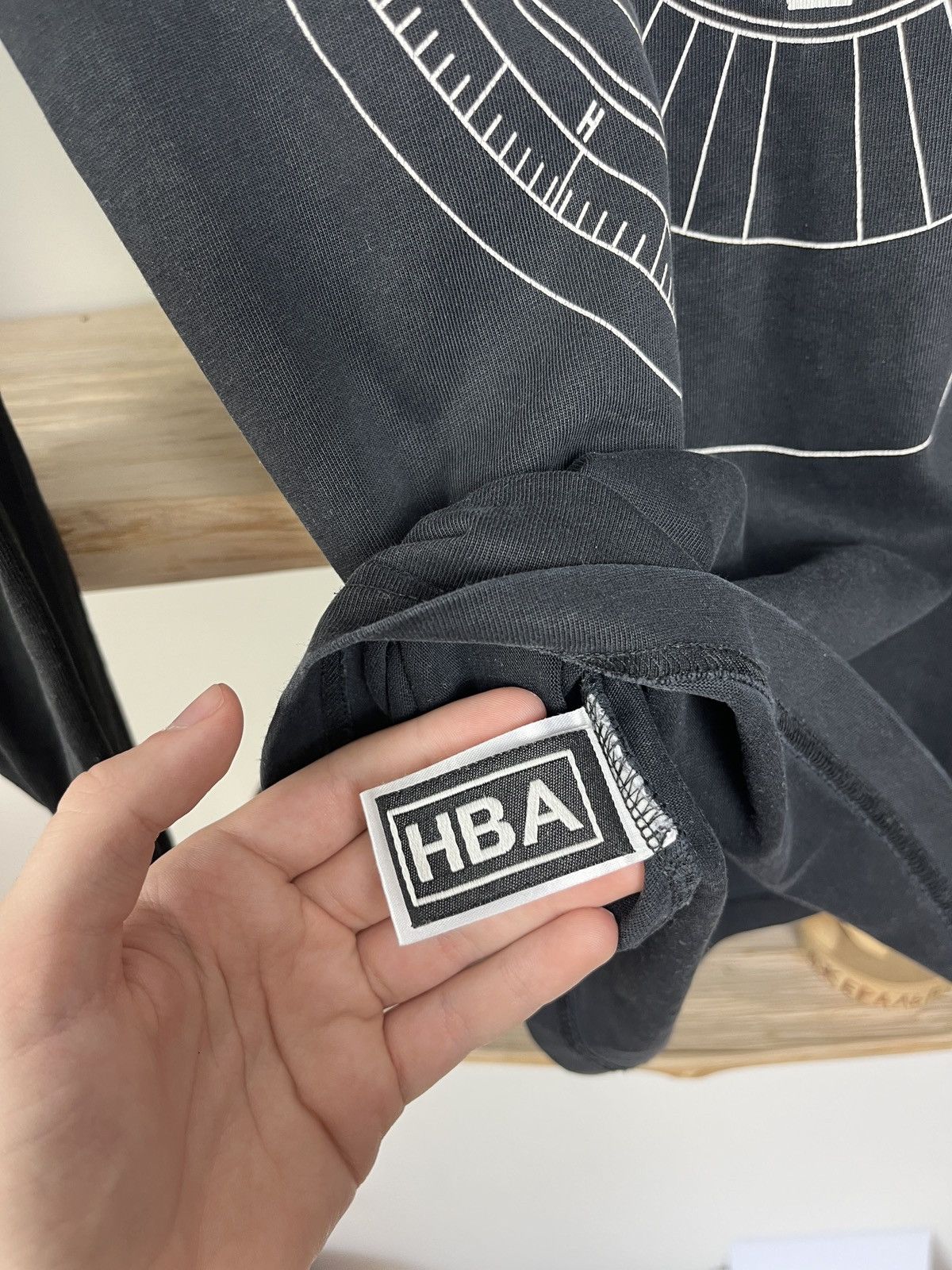 Hood By Air Hood By Air HBA SS15 white logo long sleeves avant garde y2k Size US S / EU 44-46 / 1 - 5 Thumbnail