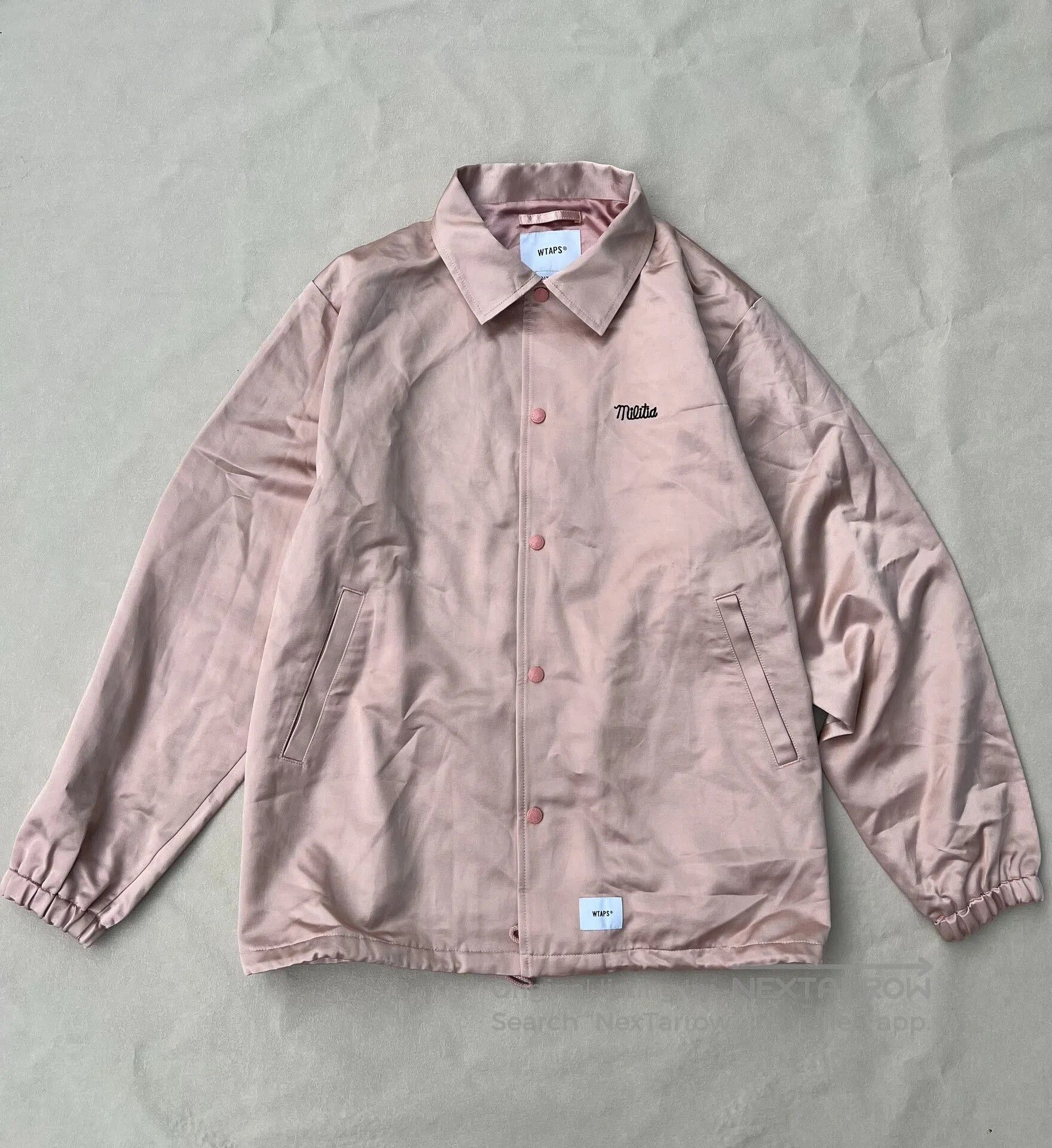 Wtaps WTAPS GREASERS SATIN CASUAL JACKET. Size US XL / EU 56 / 4 - 1 Thumbnail