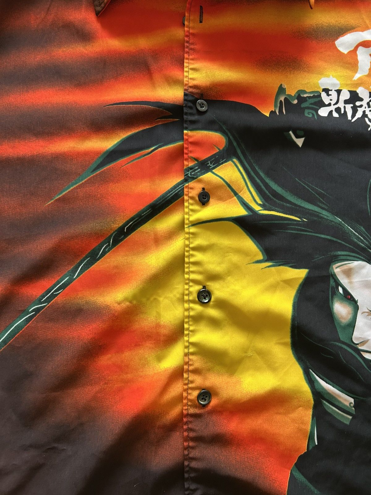 Anime Vintage Y2K Anime Button Up tee Size US XL / EU 56 / 4 - 3 Thumbnail