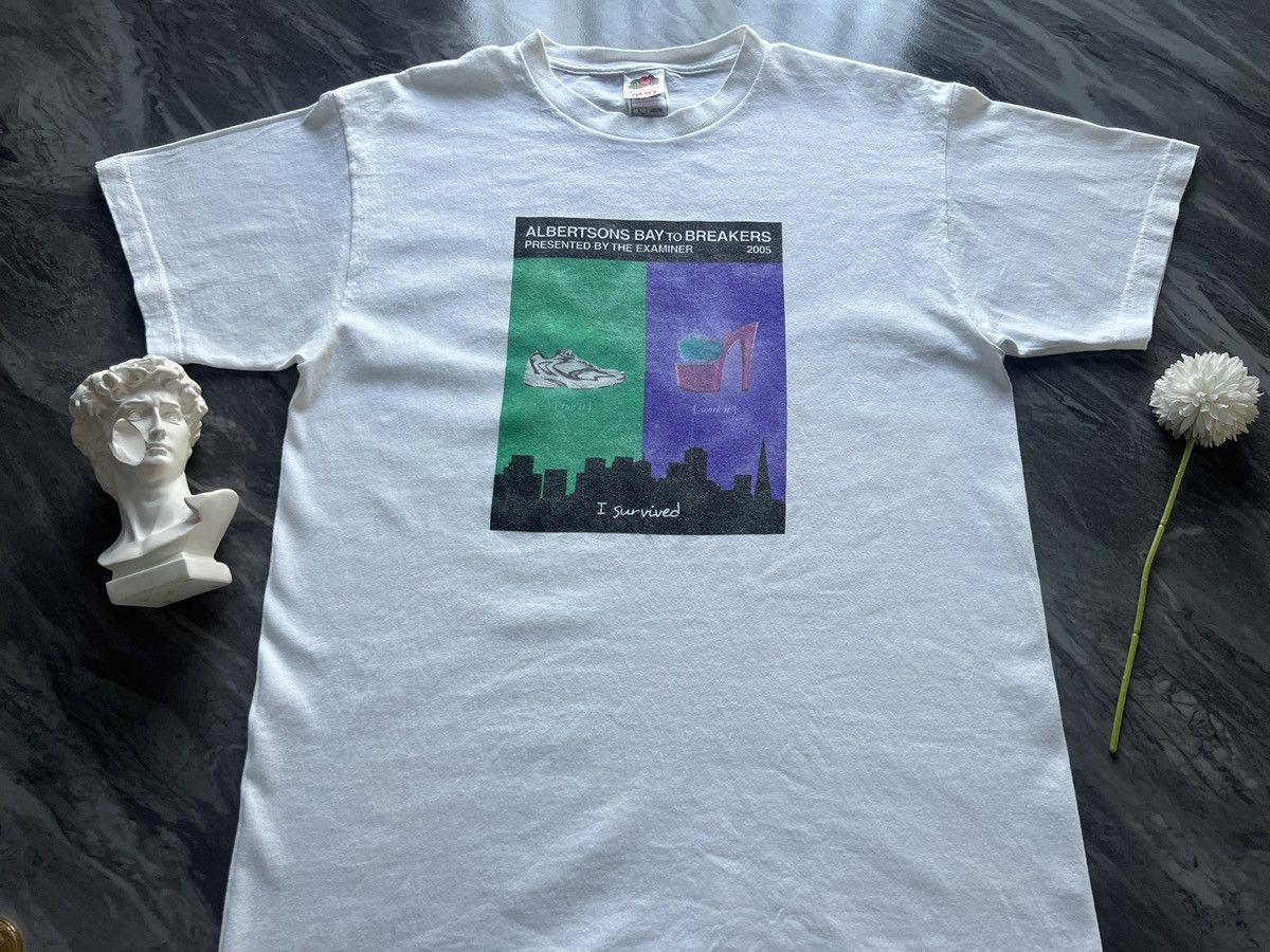 Vintage Vintage : Albertsons Bay to Breakers The Examiner 2005 Size US L / EU 52-54 / 3 - 3 Thumbnail