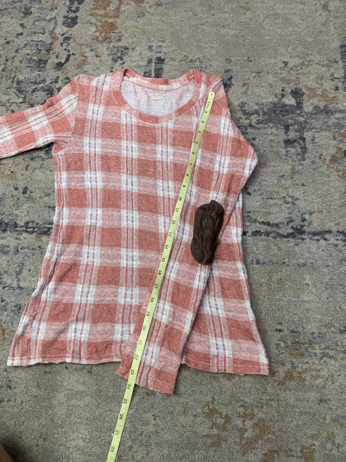 Designer × Japanese Brand × Kapital Kountry Vintage kapital tartan leather Size US S / EU 44-46 / 1 - 13 Thumbnail