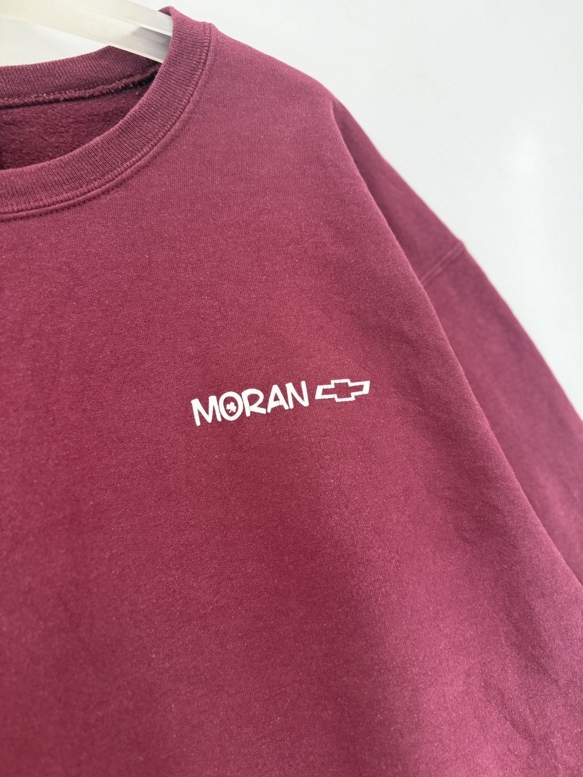 Vintage 🔥 Vintage MORAN Chevrolet Dealer Crewneck Sweatshirt - L Size US L / EU 52-54 / 3 - 4 Thumbnail