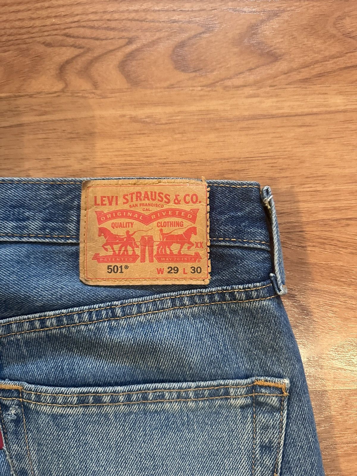 Levi's × Levi's Vintage Clothing × Vintage Levi’s denim jeans Size US 29 - 3 Thumbnail