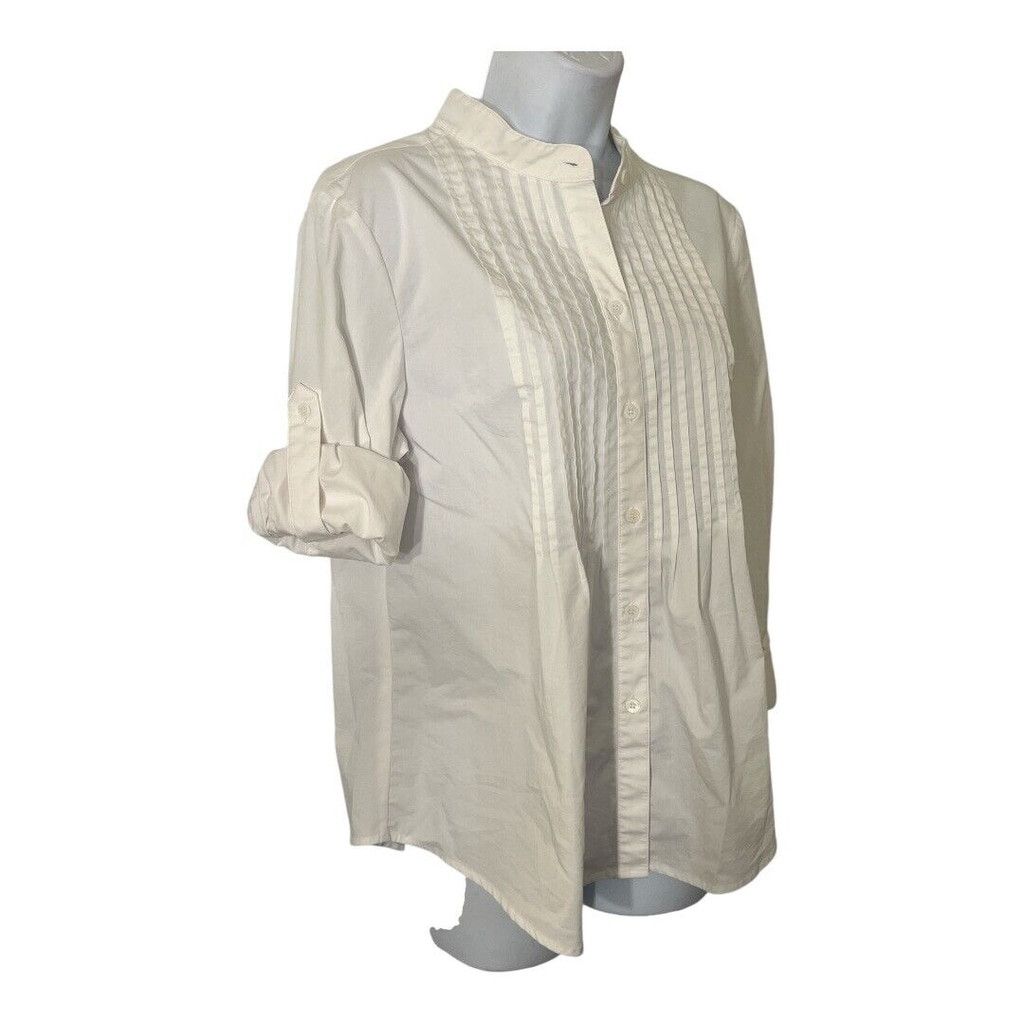 Other Chaus womens pleated top 8 Size M / US 6-8 / IT 42-44 - 3 Thumbnail