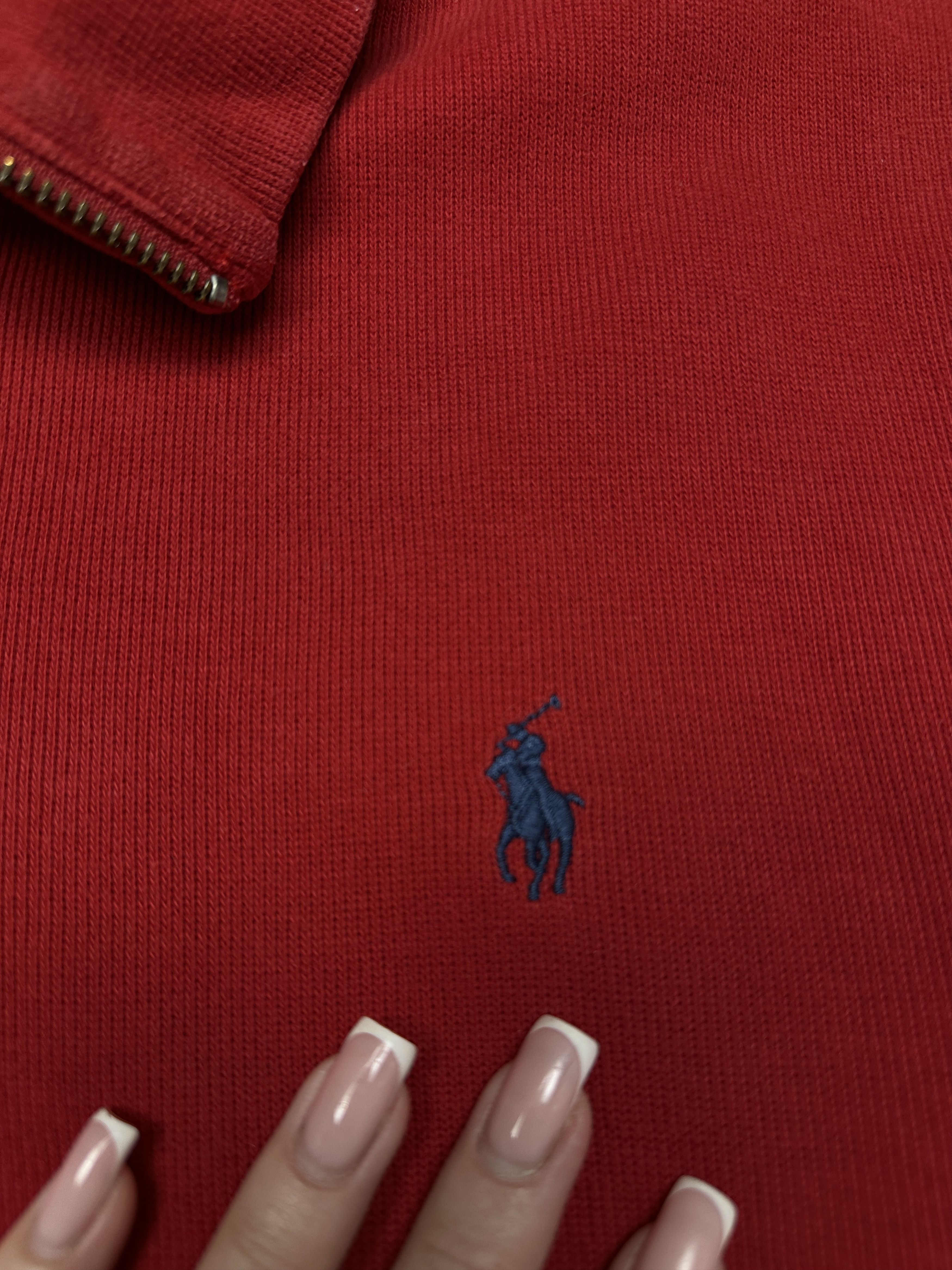 Polo Ralph Lauren Polo Ralph Lauren Vintage 1\4 Zip Sweatshirt Size US L / EU 52-54 / 3 - 3 Thumbnail