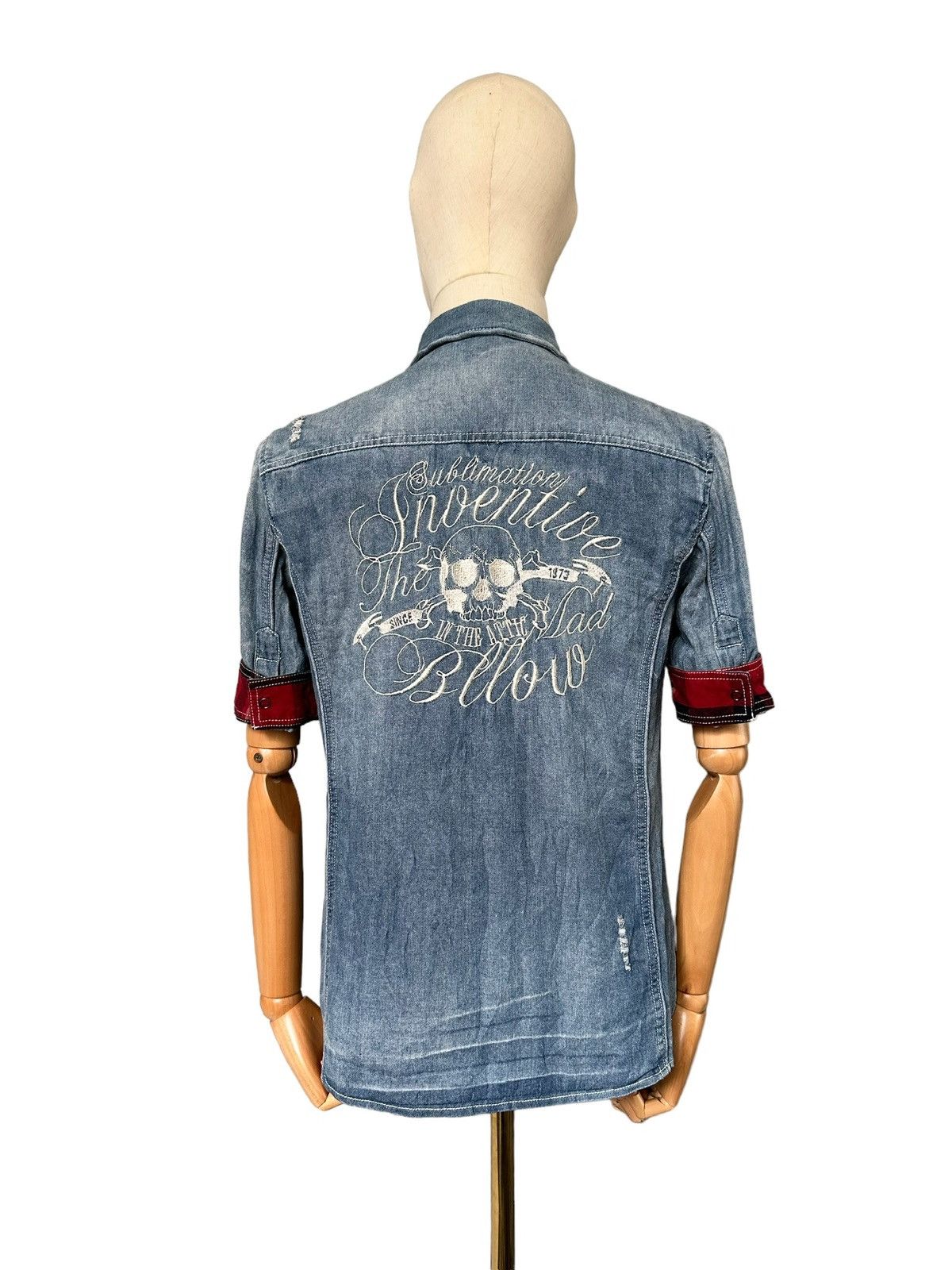If Six Was Nine 00's Semanticdesign x In The Attic denim shirt Size US M / EU 48-50 / 2 - 7 Thumbnail