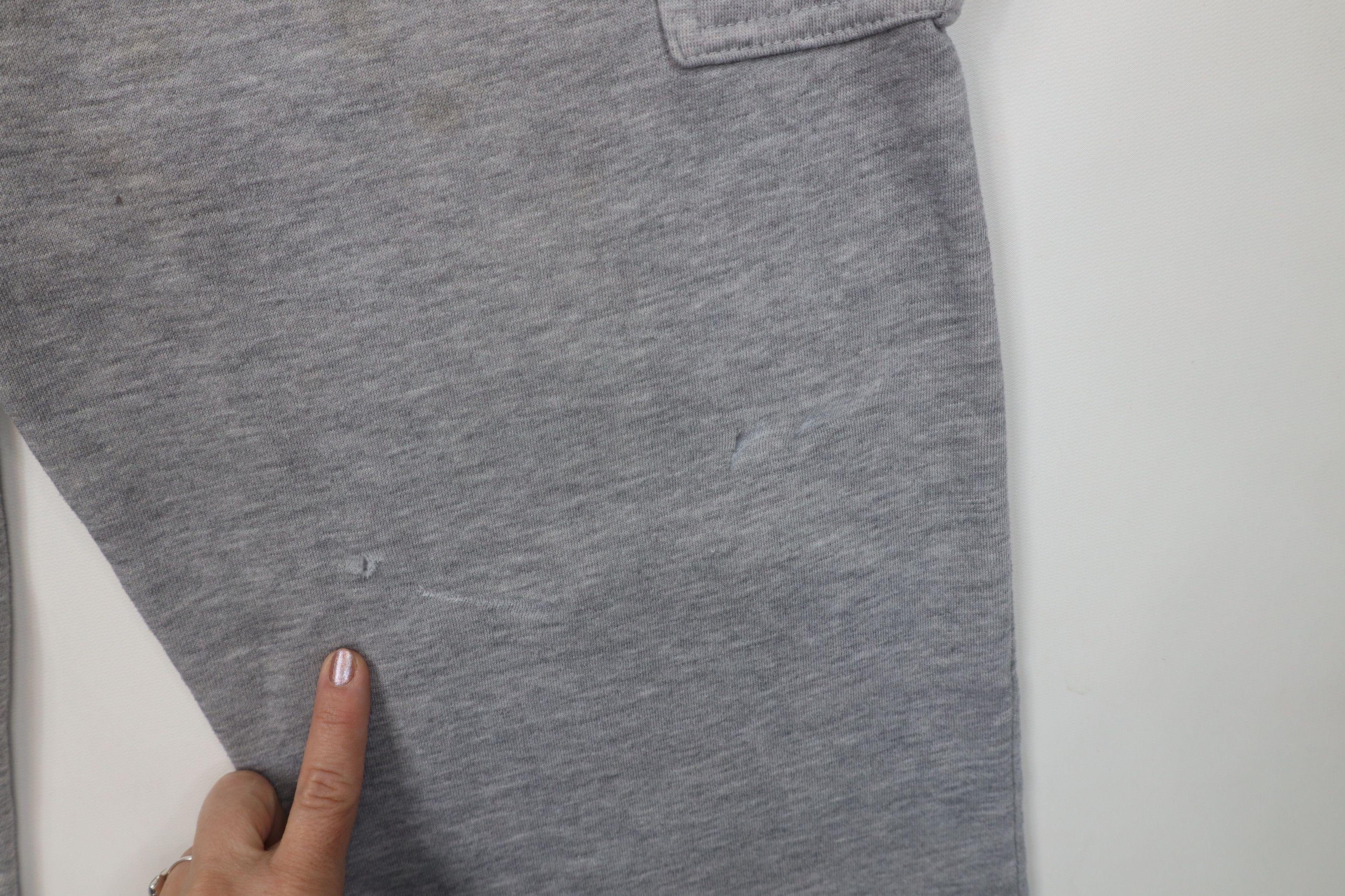 Vintage Vintage 90s Y2K Streetwear Blank Wide Leg Cargo Sweatpants Size US 40 / EU 56 - 6 Thumbnail