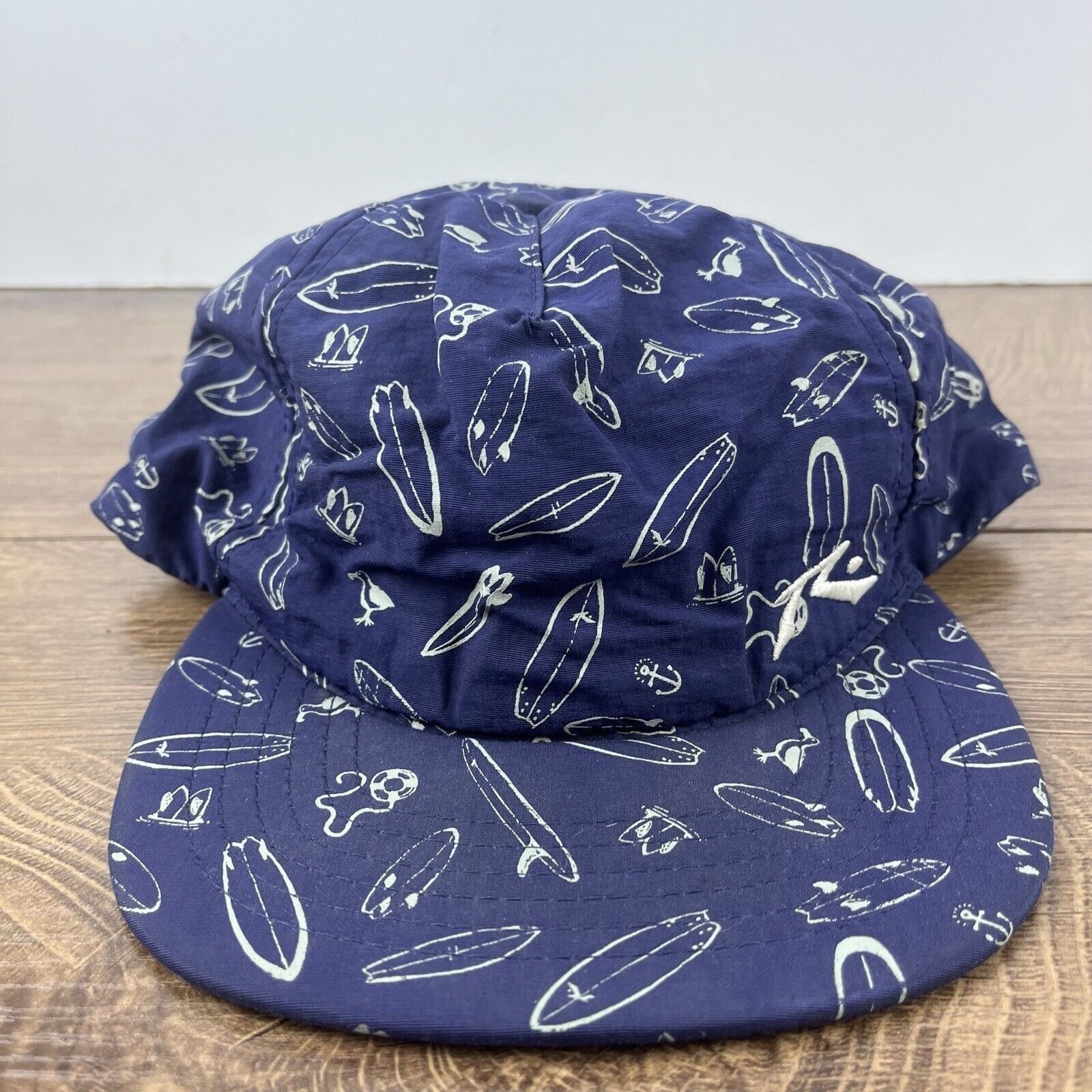 Other Rusty Hat Surfing Beach Rusty Snapback Hat Blue Adjustable H Size ONE SIZE - 5 Thumbnail