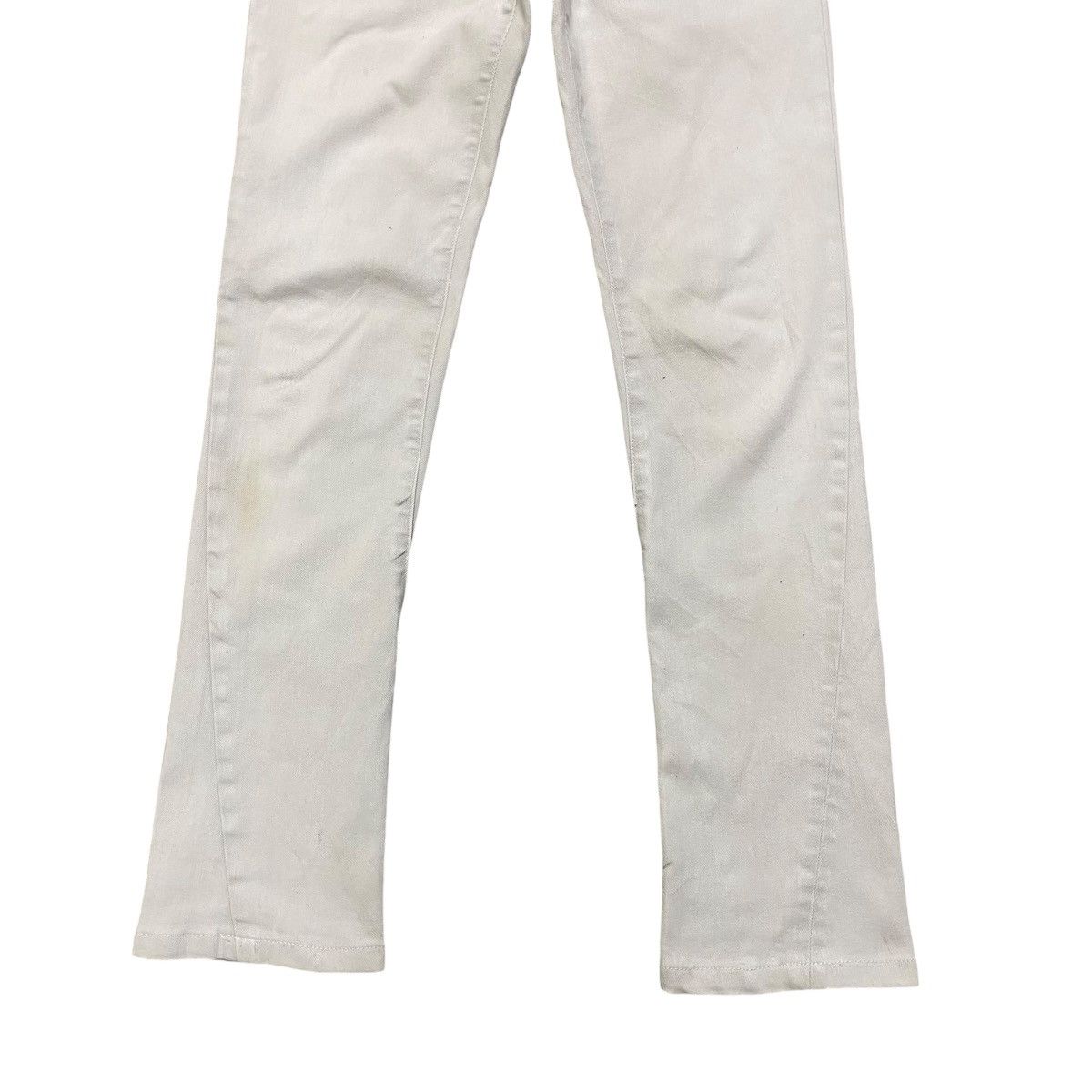 Tornado Mart Tornado Mart White Denim Flare Jeans Size US 28 / EU 44 - 6 Thumbnail