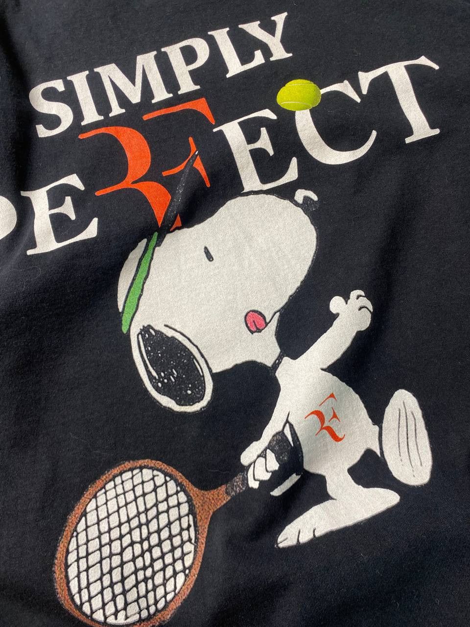 Fruit Of The Loom Vintage Merch Roger Fereder X Snoopy T-Shirt Size US L / EU 52-54 / 3 - 4 Thumbnail