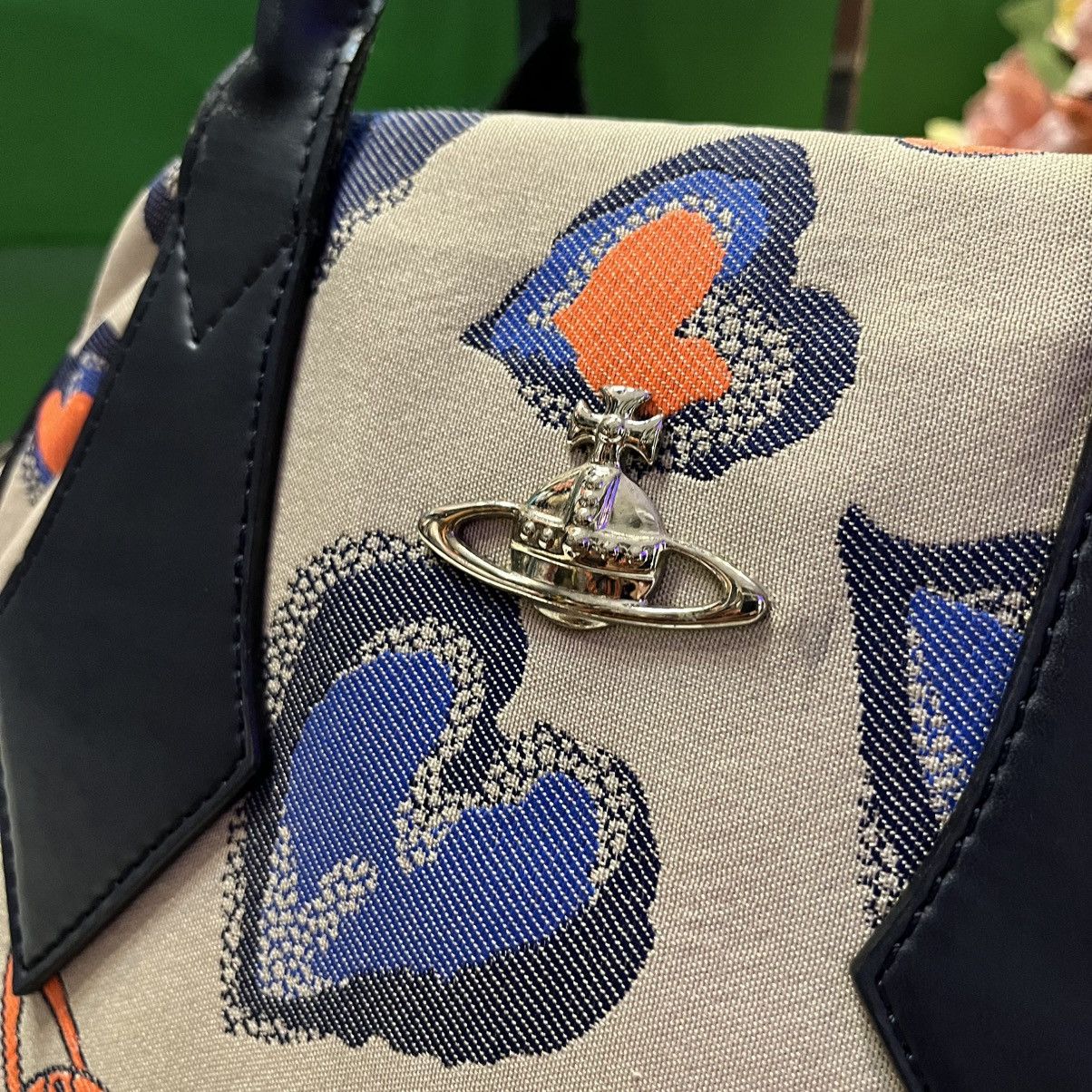 Vivienne Westwood Vivienne Westwood Heart & Orb Print Bowler Bag Size ONE SIZE - 3 Thumbnail