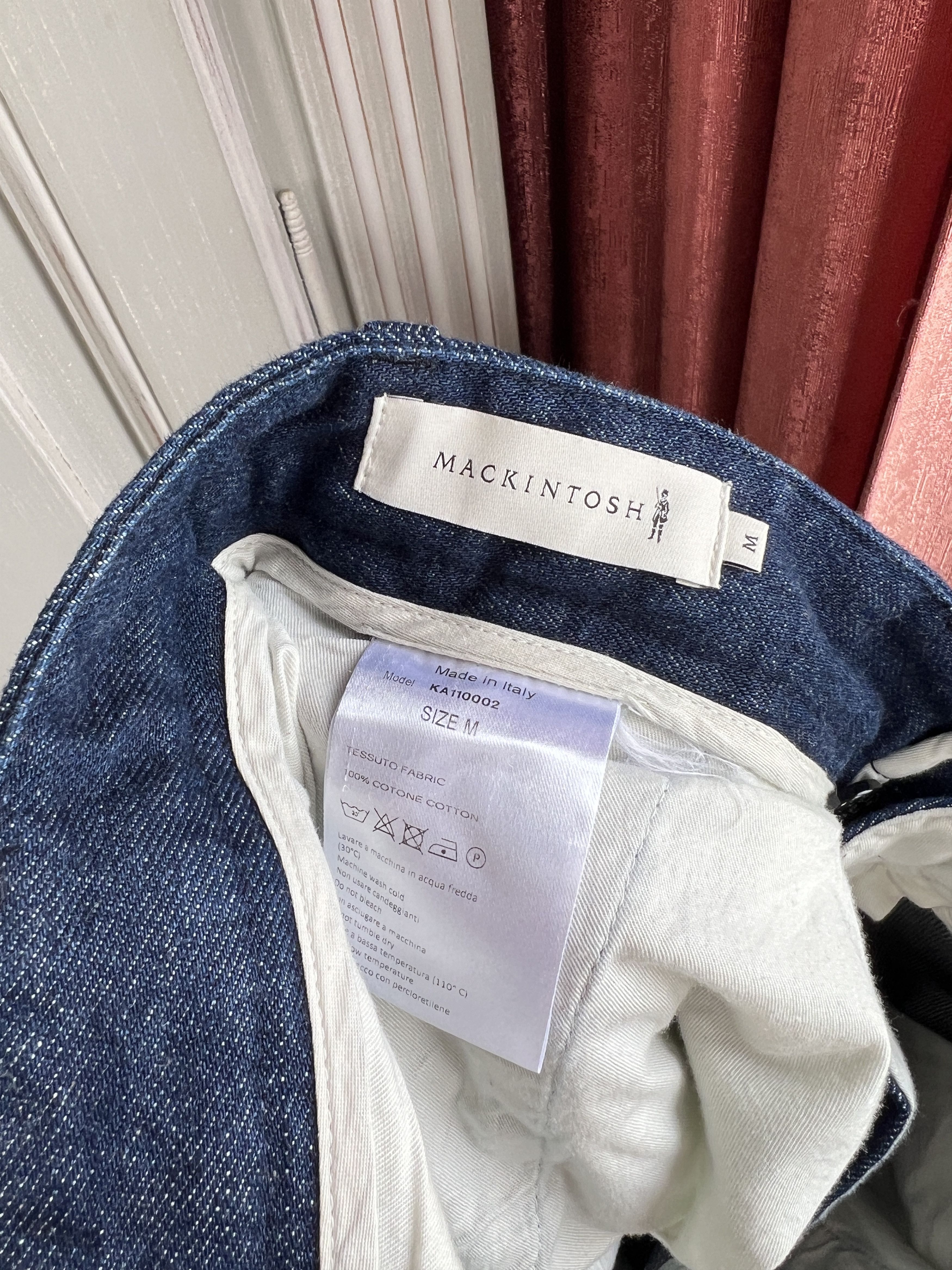 Mackintosh MACKINTOSH THE STANDARD DENIM TROUSERS Size US 32 / EU 48 - 6 Thumbnail