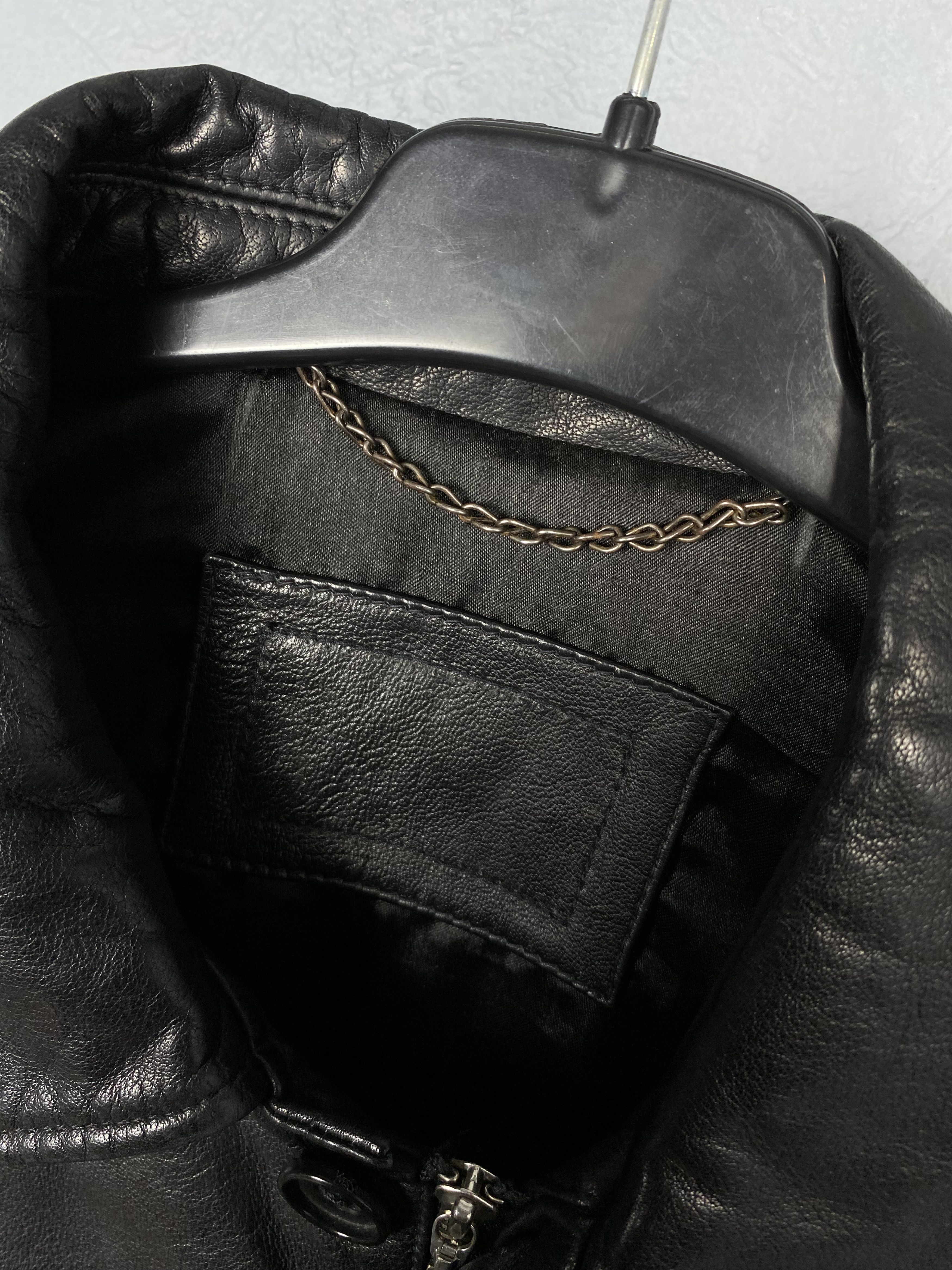 Yves Saint Laurent Yves Saint Laurent YSL Vintage Mens Leather Jacket Size US L / EU 52-54 / 3 - 5 Thumbnail