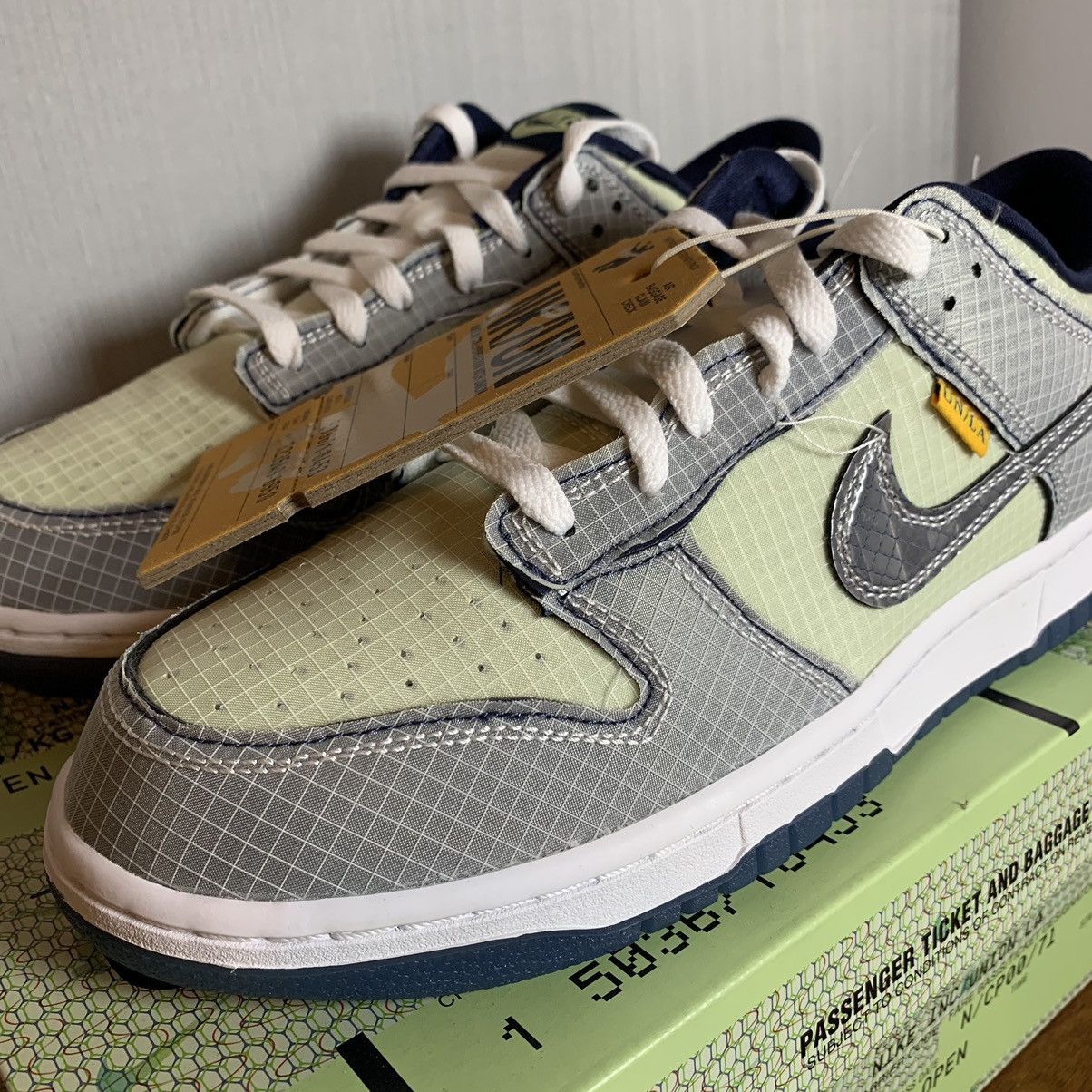 Nike × Union LA Union Nike Dunk Low Pistachio Size US 9.5 / EU 42-43 - 2 Thumbnail
