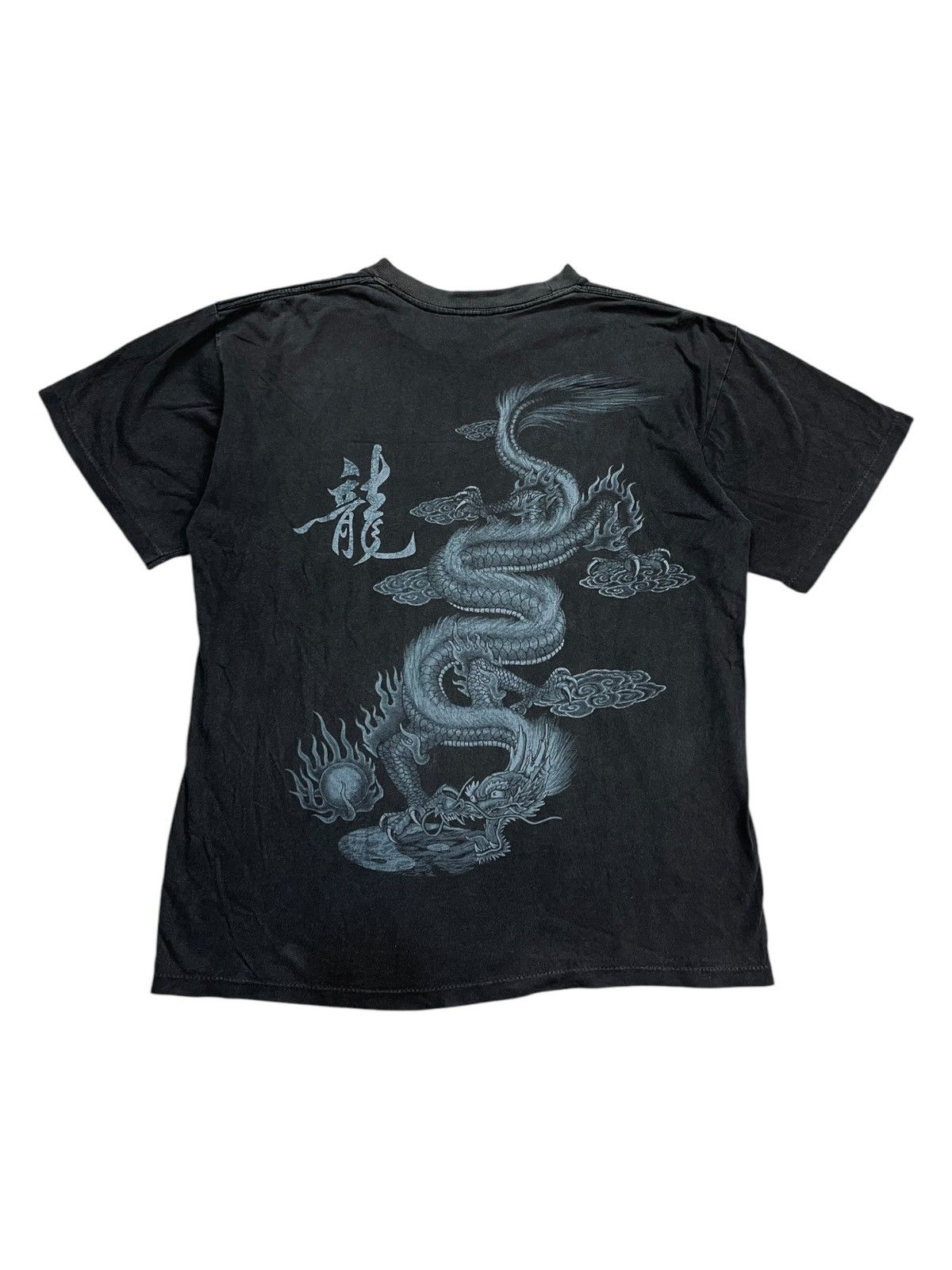 Hysteric Glamour Vintage The Way Of Dragon Faded Tee Size US M / EU 48-50 / 2 - 2 Thumbnail