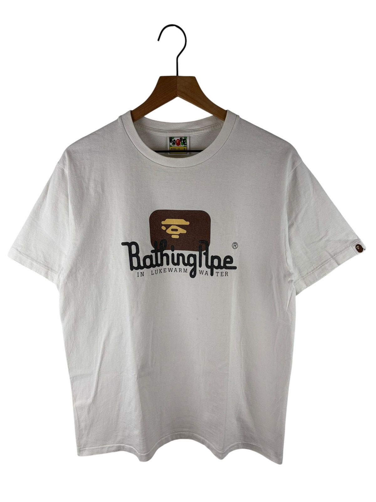 Bape Bape 1999 x Kan Takagi Ray Gun Pixelated Logo Tee | Grailed