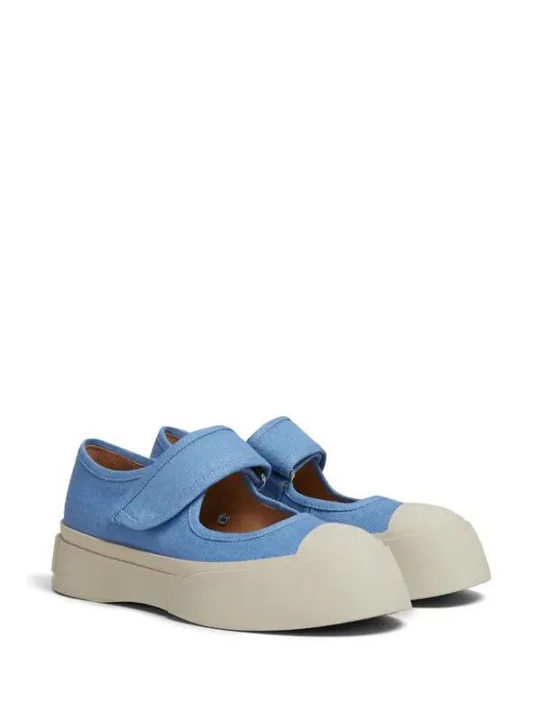 Marni o1w1db11125 Pablo Mare Jane Sneakers in Blue Size US 10 / IT 40 - 1 Thumbnail