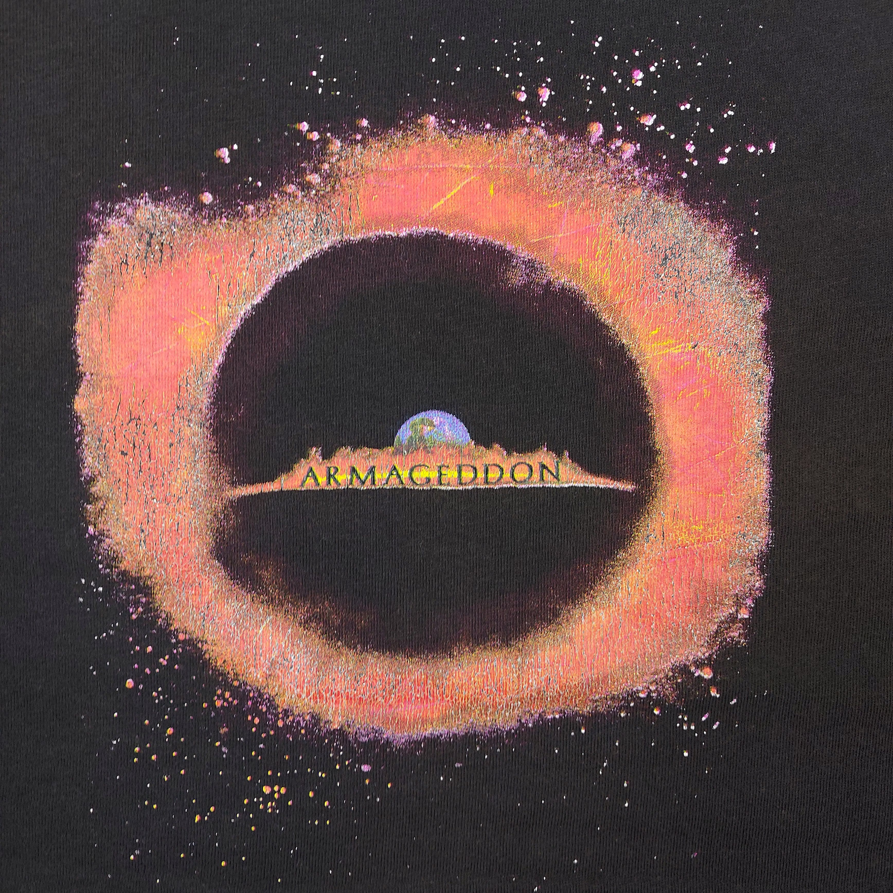 Other Vintage 90s Armageddon Movie Promo Japan Product TEE Size US M / EU 48-50 / 2 - 5 Thumbnail