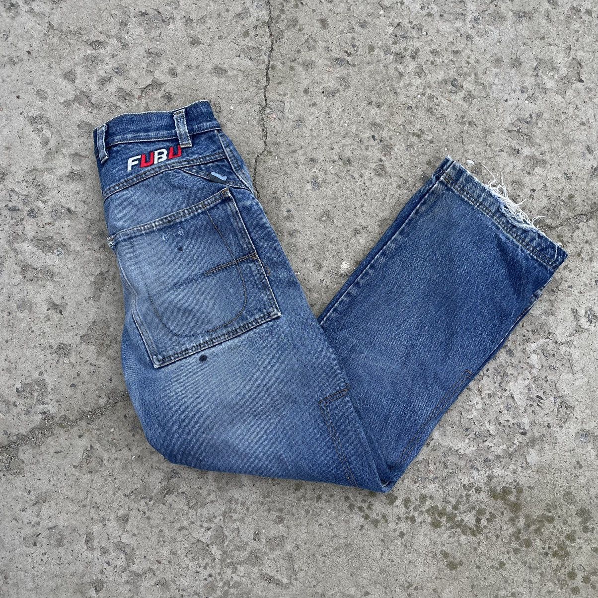 Fubu Vintage Fubu Jeans Baggy Fitted Y2K 90s Rap Size US 30 / EU 46 - 10 Thumbnail