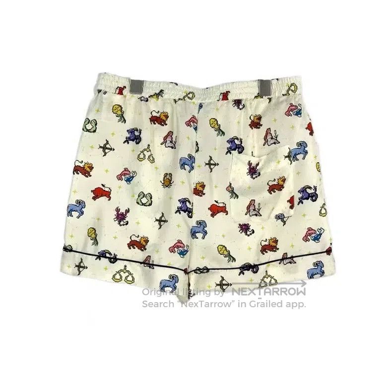 Dior Dior Beige constellation mulberry silk shorts Size 25" / US 0 / IT 36 - 2 Thumbnail