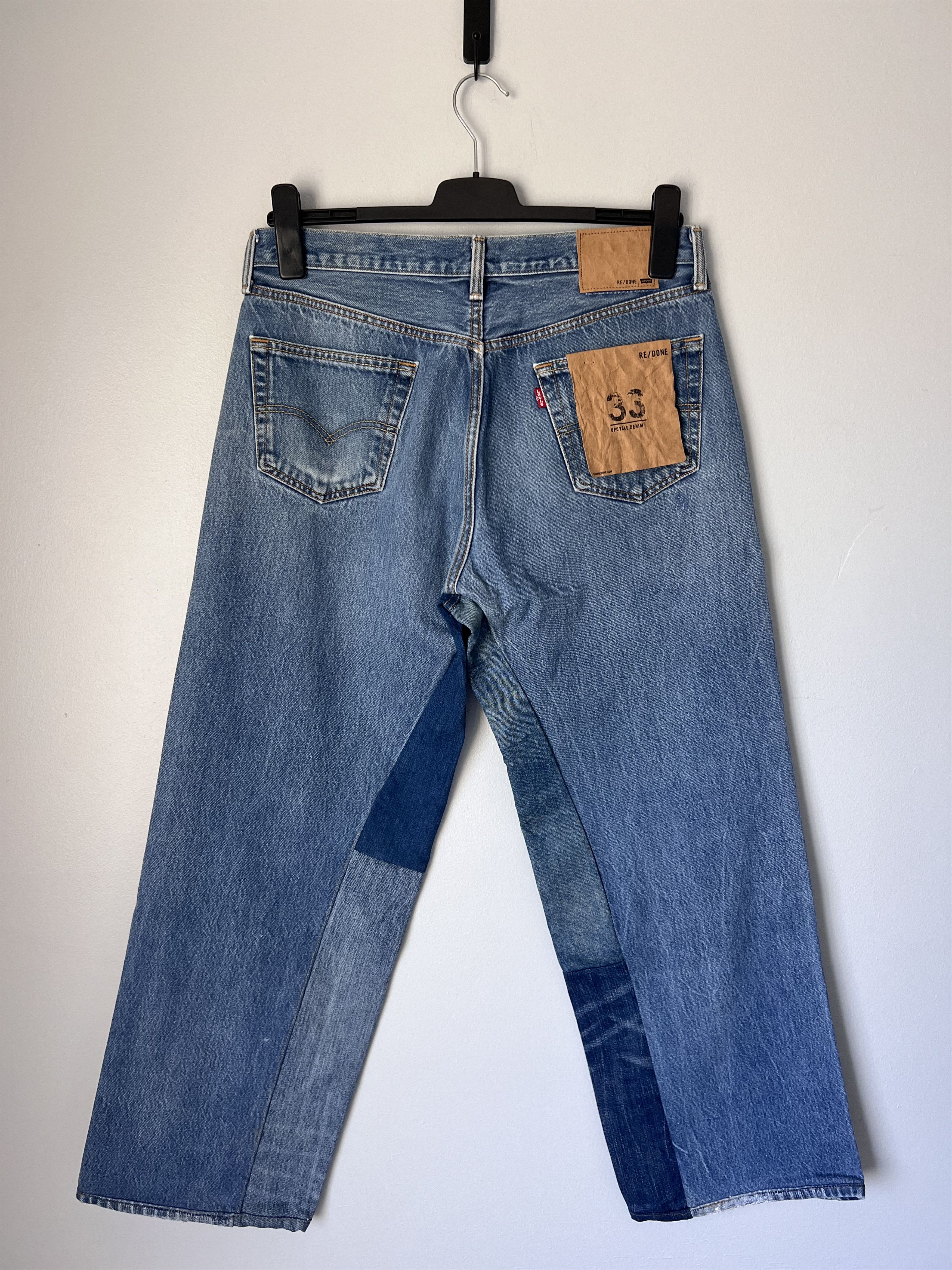 RE/DONE RE/DONE Levi's Big Boy 501 Jeans in Indigo Size US 33 - 6 Thumbnail