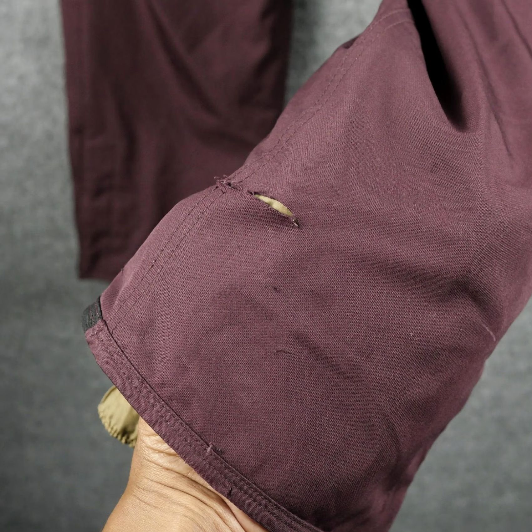 686 686 Snow Pants Mens Medium Burgundy InfiDRY Insulated Cargo Waterproof L6W210 Size US 31 - 4 Thumbnail