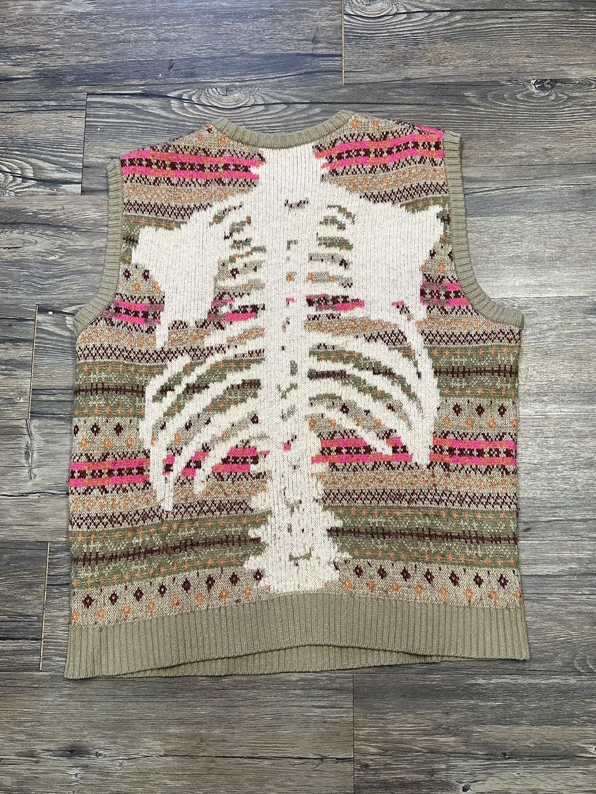 Kapital Kapital Bones Sleeveless Vest Size US L / EU 52-54 / 3 - 1 Thumbnail