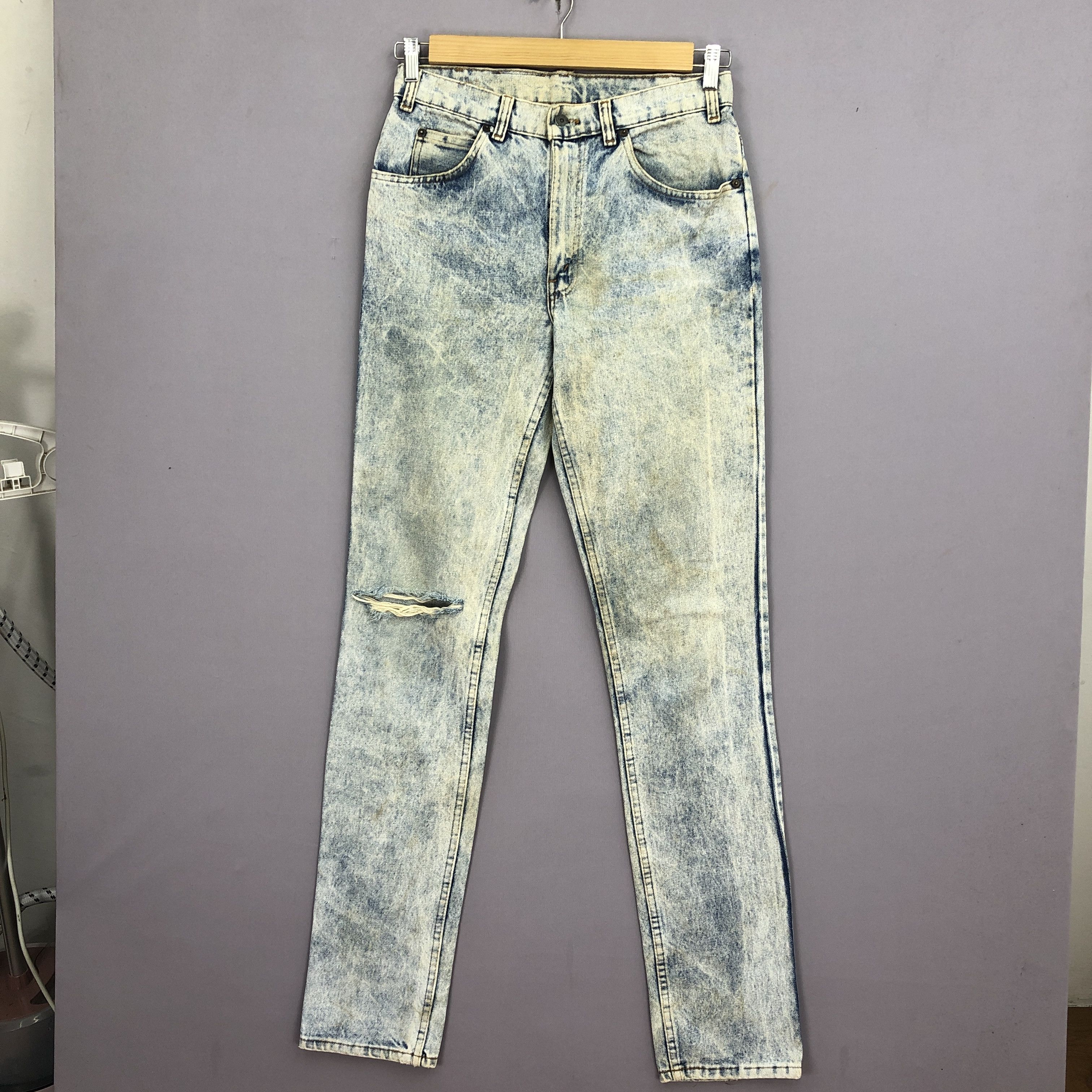 Vintage 90s Levis Acid Wash Jeans Levi's 631 Sunfaded Denim