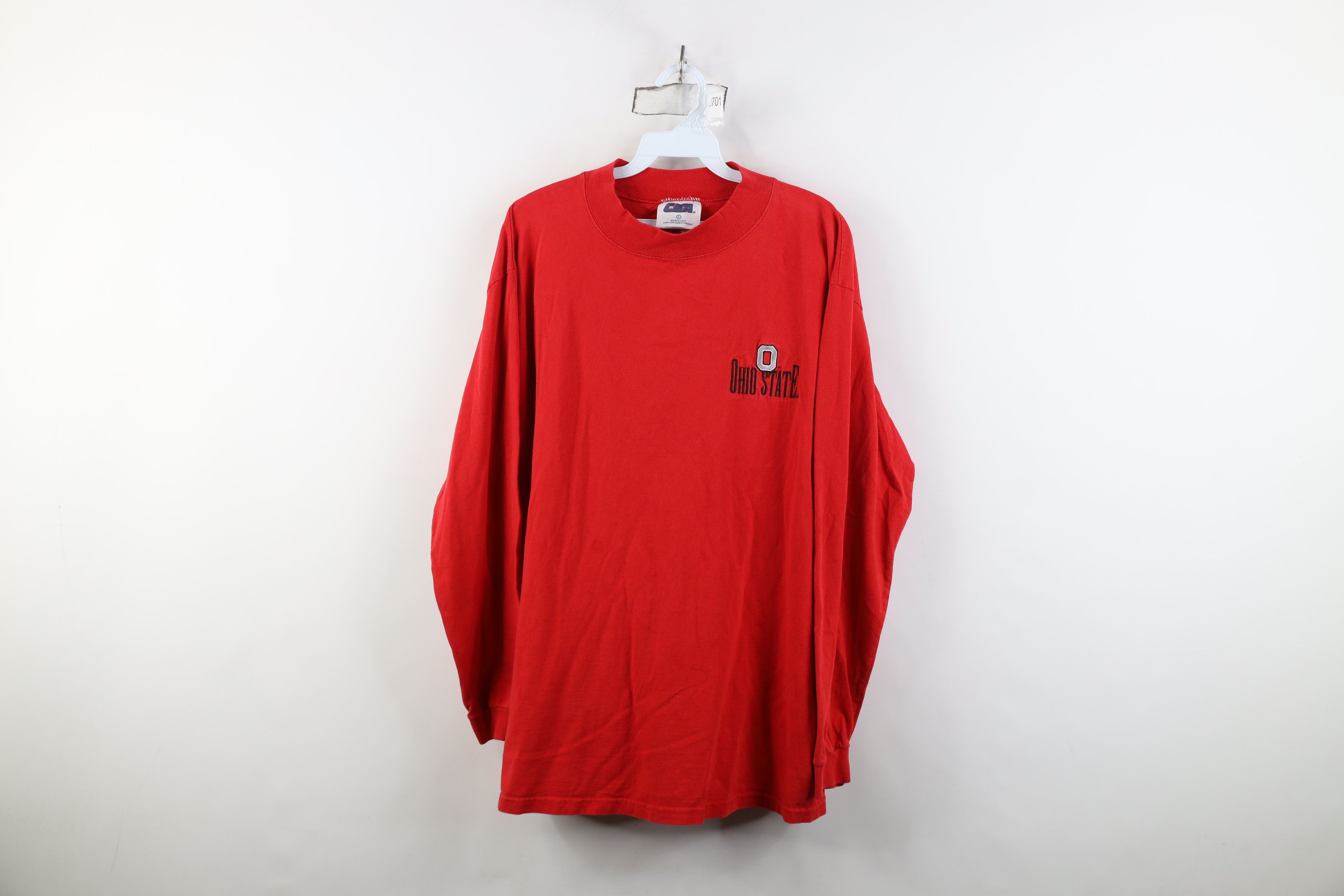 Vintage Vintage 90s Ohio State University Long Sleeve T-Shirt Size US L / EU 52-54 / 3 - 1 Thumbnail