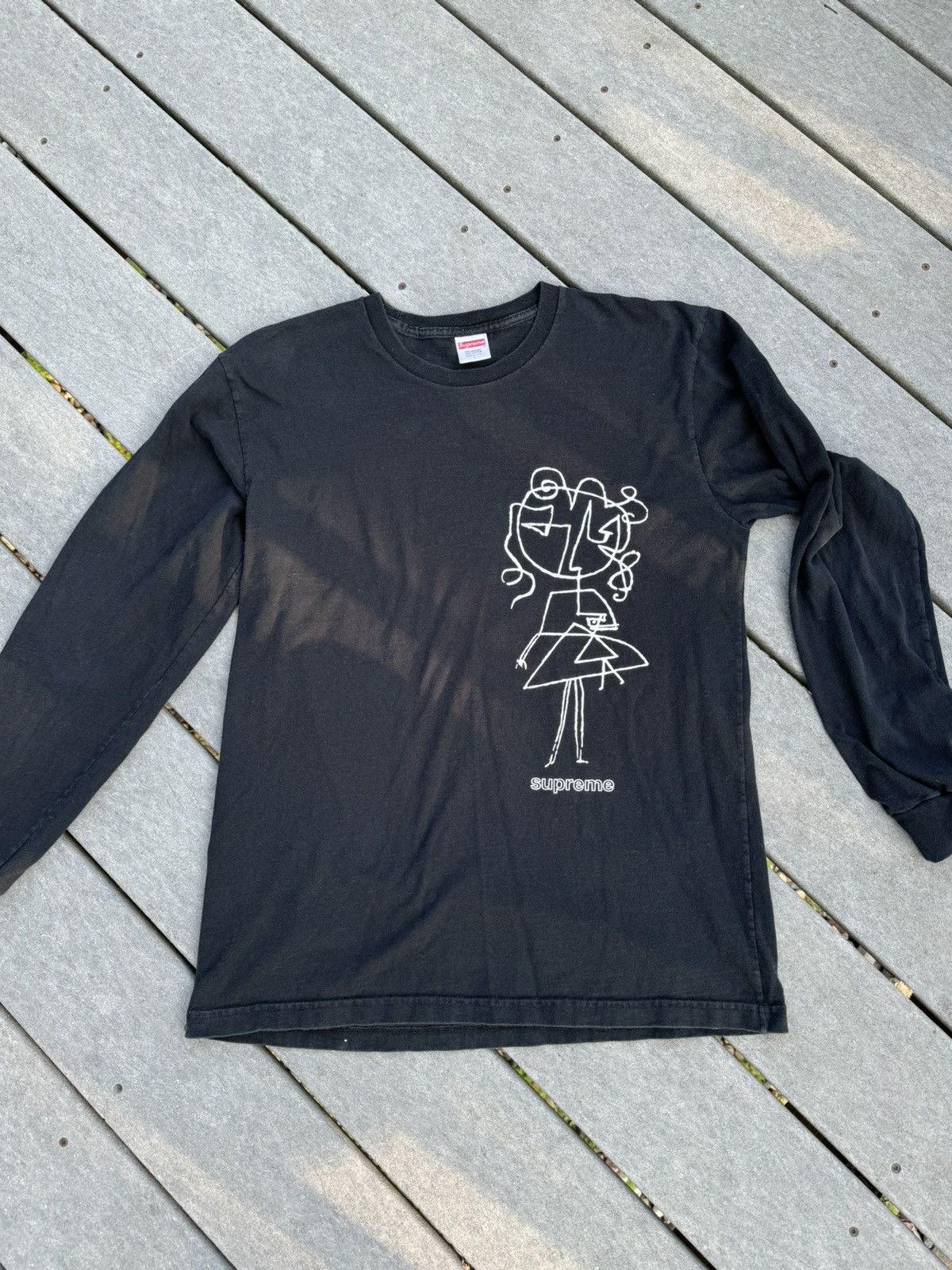Supreme Supreme doodle tee Size US L / EU 52-54 / 3 - 1 Thumbnail