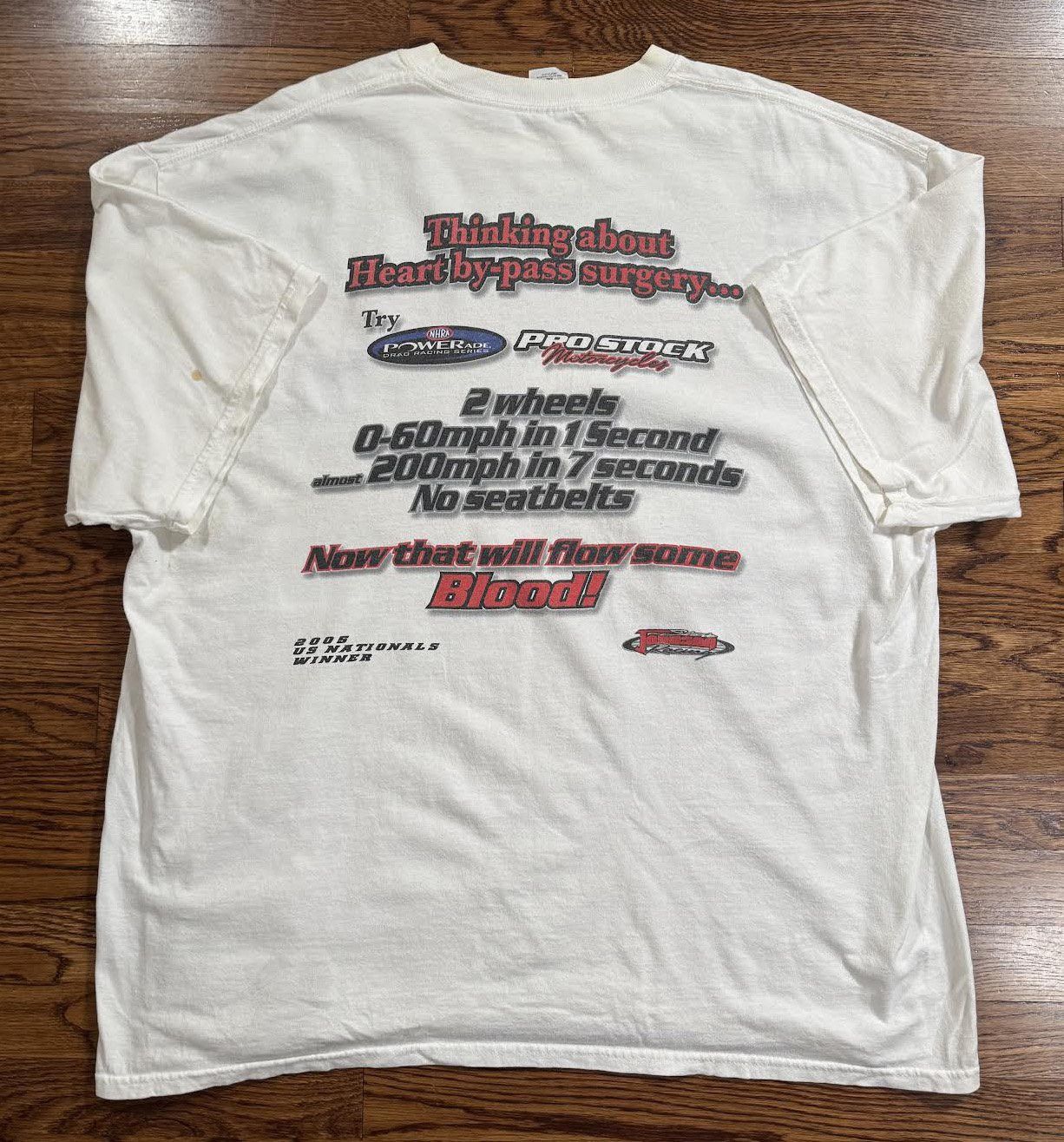Vintage Vintage Steve Johnson Heart Surgery T Shirt (Size XXL) Size US XXL / EU 58 / 5 - 4 Thumbnail