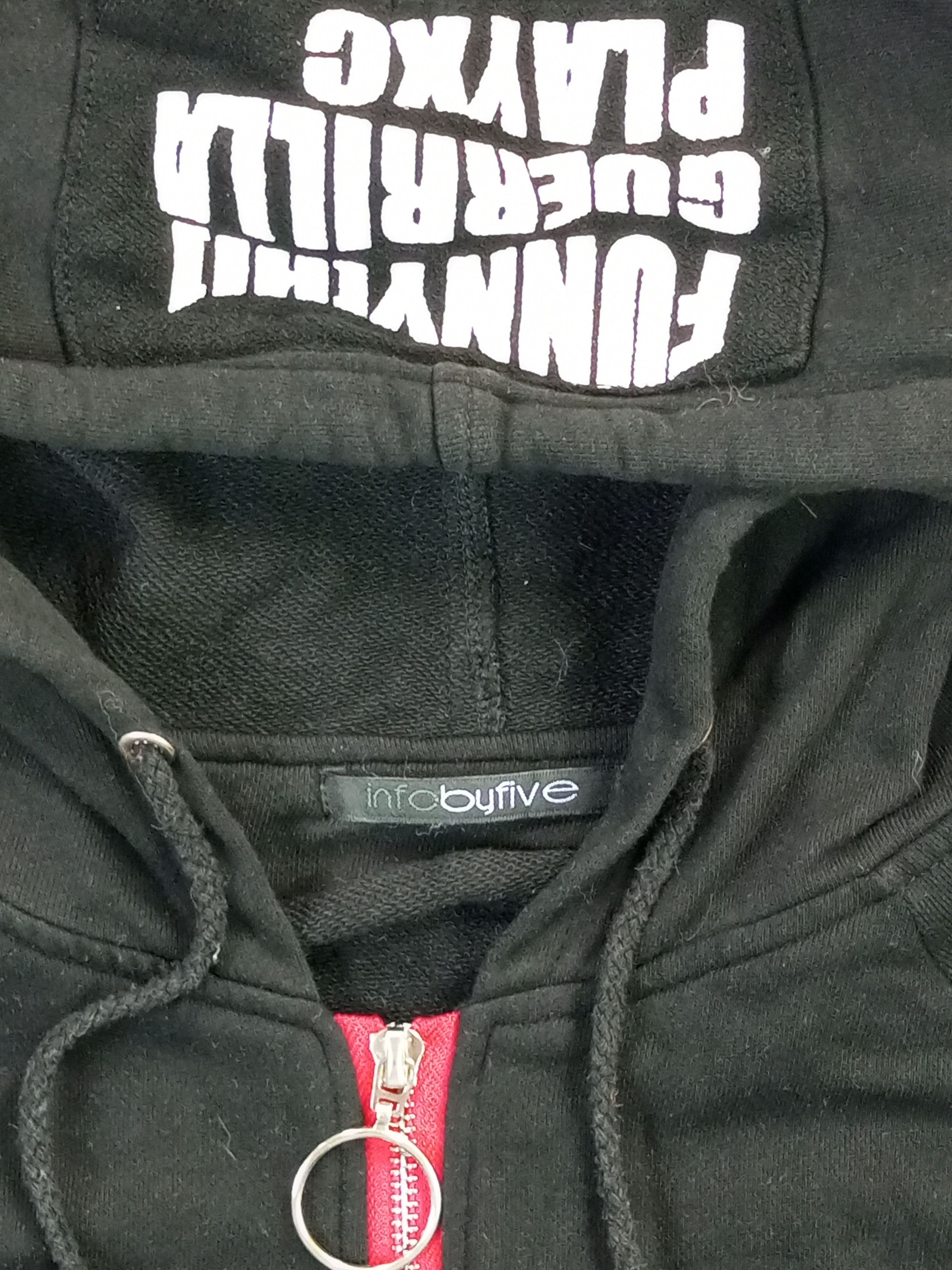 If Six Was Nine × Japanese Brand JAPANESE VKEI STYLE " FUNNY GUERRILLA" PUNK STYLE HOODIE Size US M / EU 48-50 / 2 - 5 Thumbnail