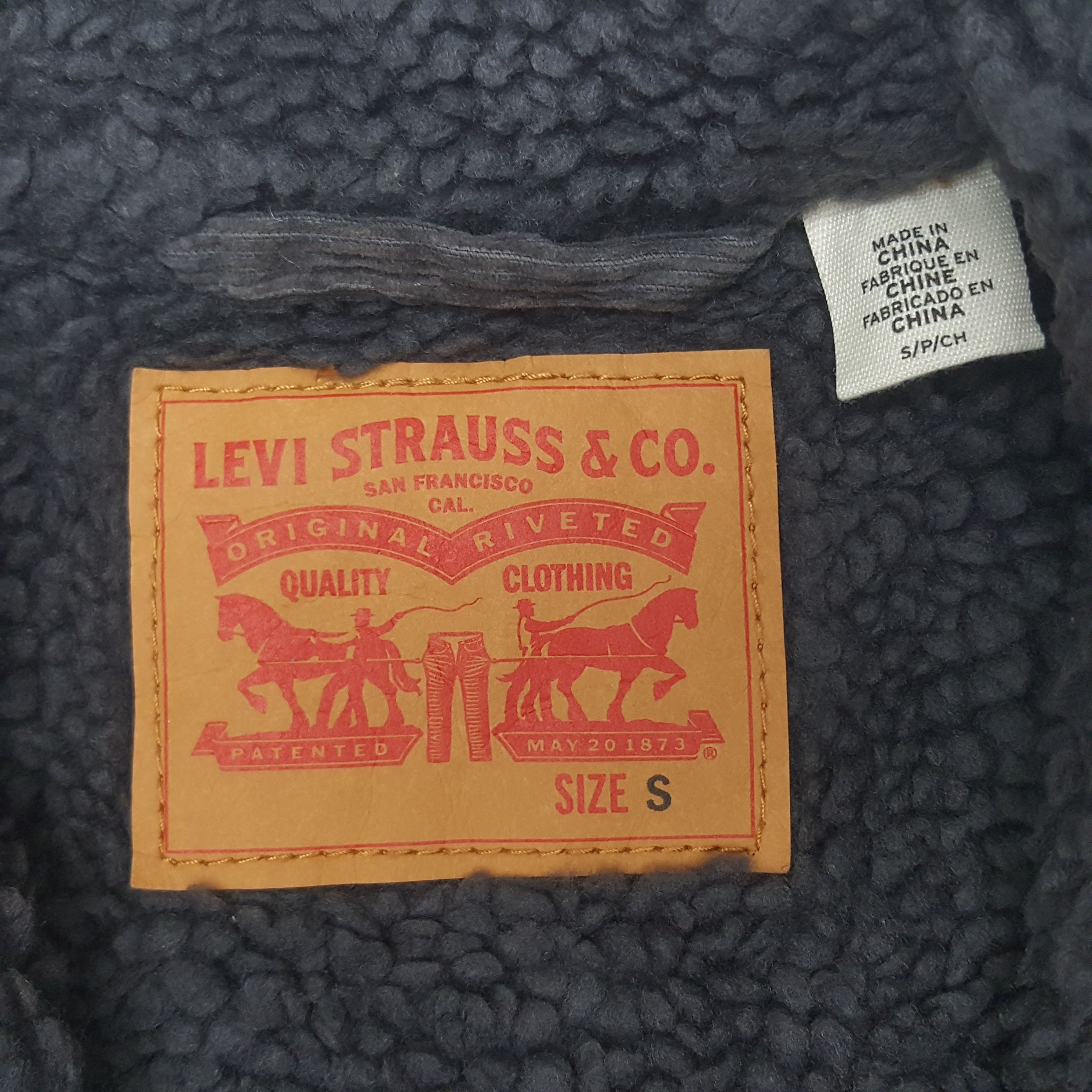 Levi's × Vintage Vintage Levi's American Winter Style Denim Jacket C79N25 Size US S / EU 44-46 / 1 - 5 Thumbnail