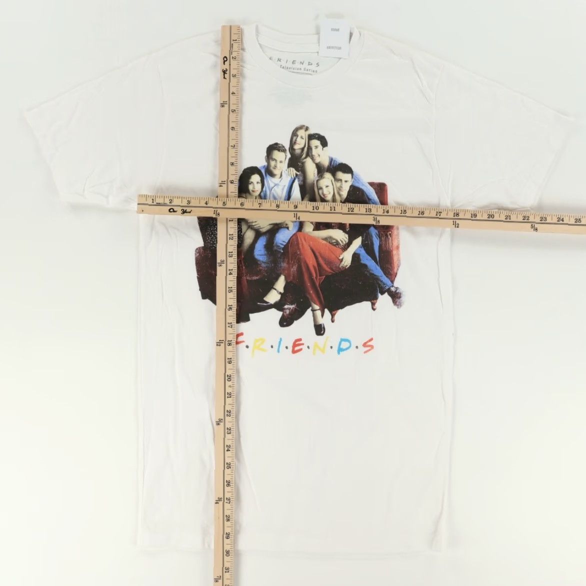 Urban Outfitters Friends Solid T-Shirt White M Men Shirts Size US M / EU 48-50 / 2 - 3 Thumbnail