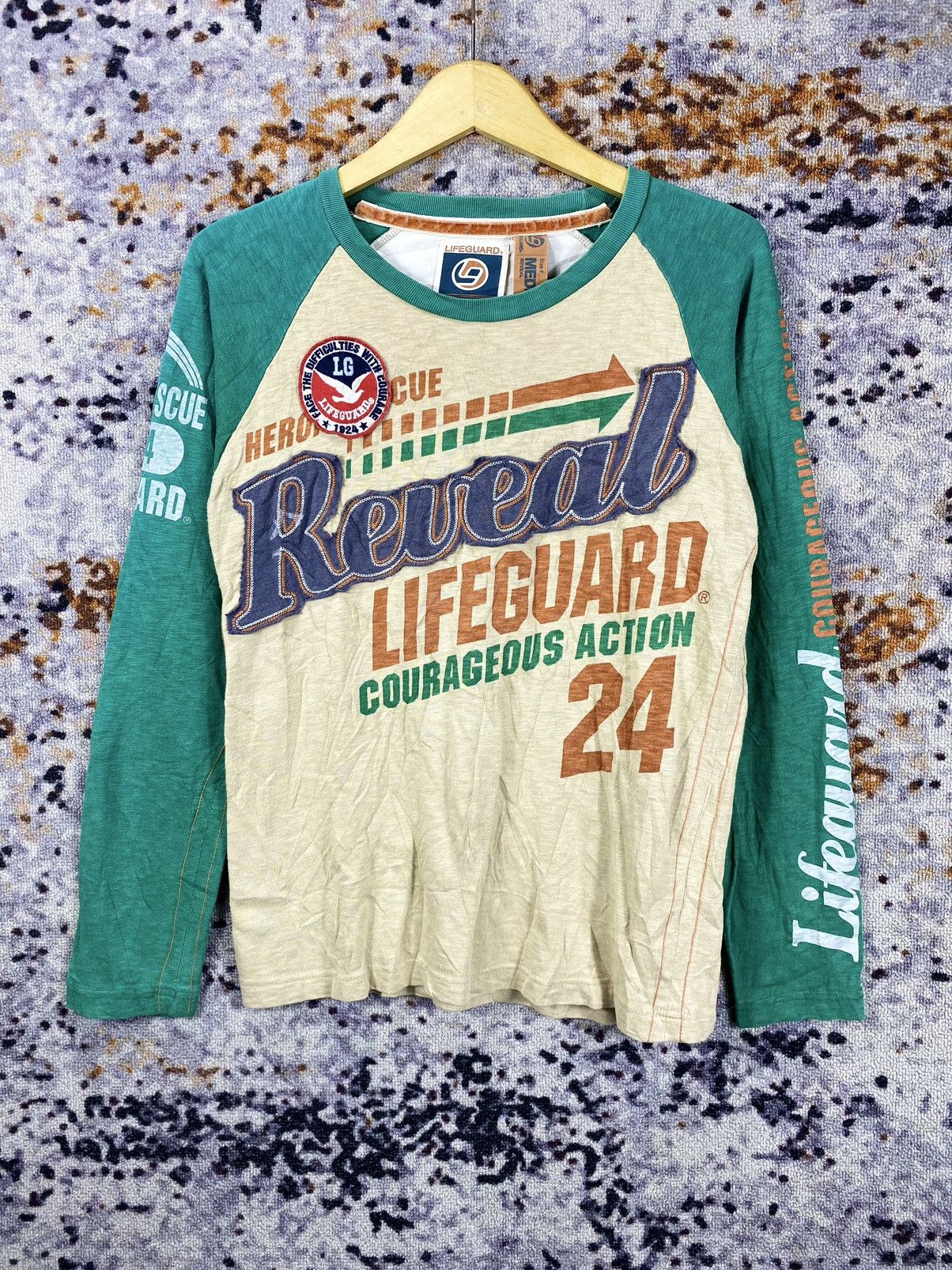 Japanese Brand Lifeguard Reveal Faded japanese long sleeve Size US M / EU 48-50 / 2 - 2 Thumbnail