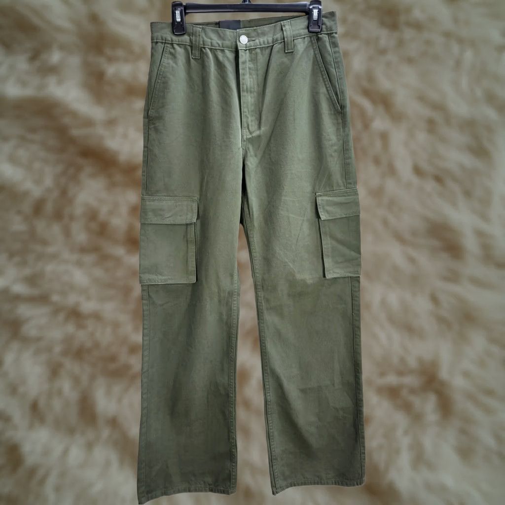 Vintage VINTAGE Echo DRDENIM Women's Cargo Pants Green Straight Regular 29 NWT Size 29" - 1 Thumbnail