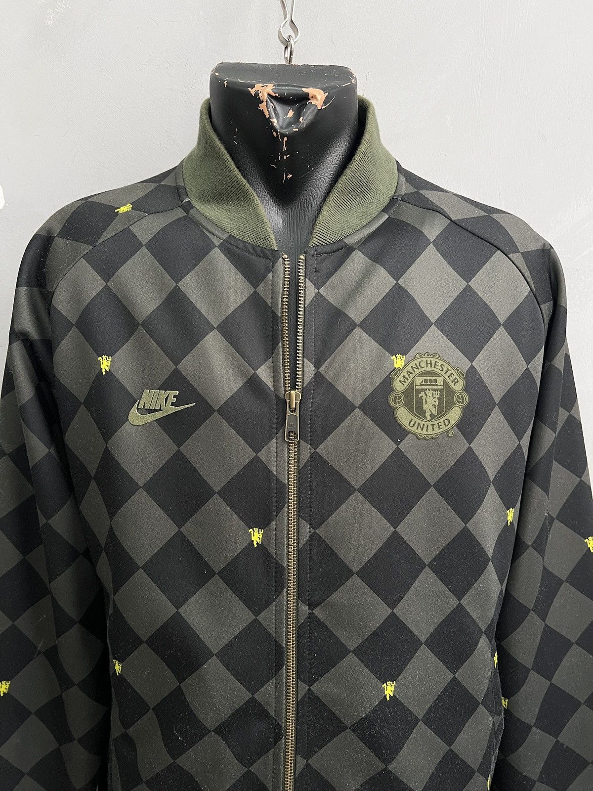 Nike Track zip Nike Fc Manchester United Vintage y2k Style Size US L / EU 52-54 / 3 - 2 Thumbnail