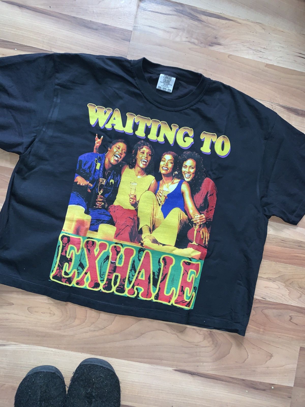 American Apparel Whitney Houston Waiting To Exhale shirt Size US XL / EU 56 / 4 - 8 Thumbnail