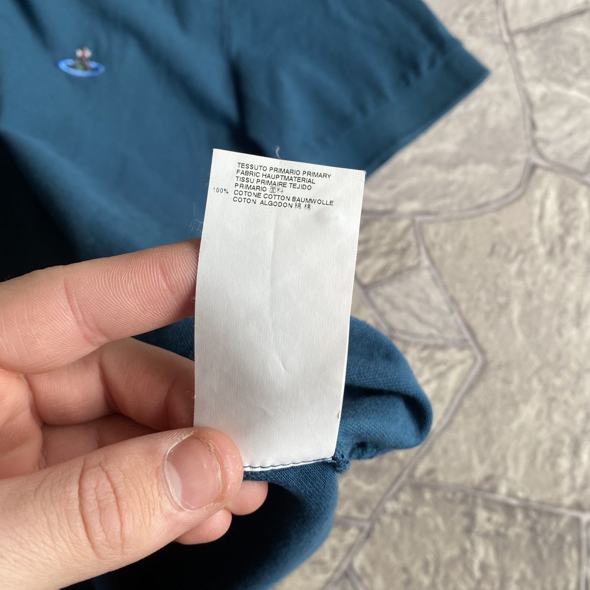 Vivienne Westwood Vivienne Westwood Polo T-Shirt Orb Logo Luxury Size US XL / EU 56 / 4 - 9 Thumbnail