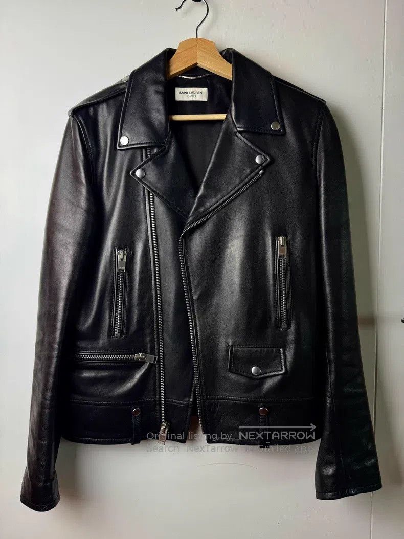 Saint Laurent Paris Saint Laurent Paris Leather Jacket Size US M / EU 48-50 / 2 - 1 Thumbnail