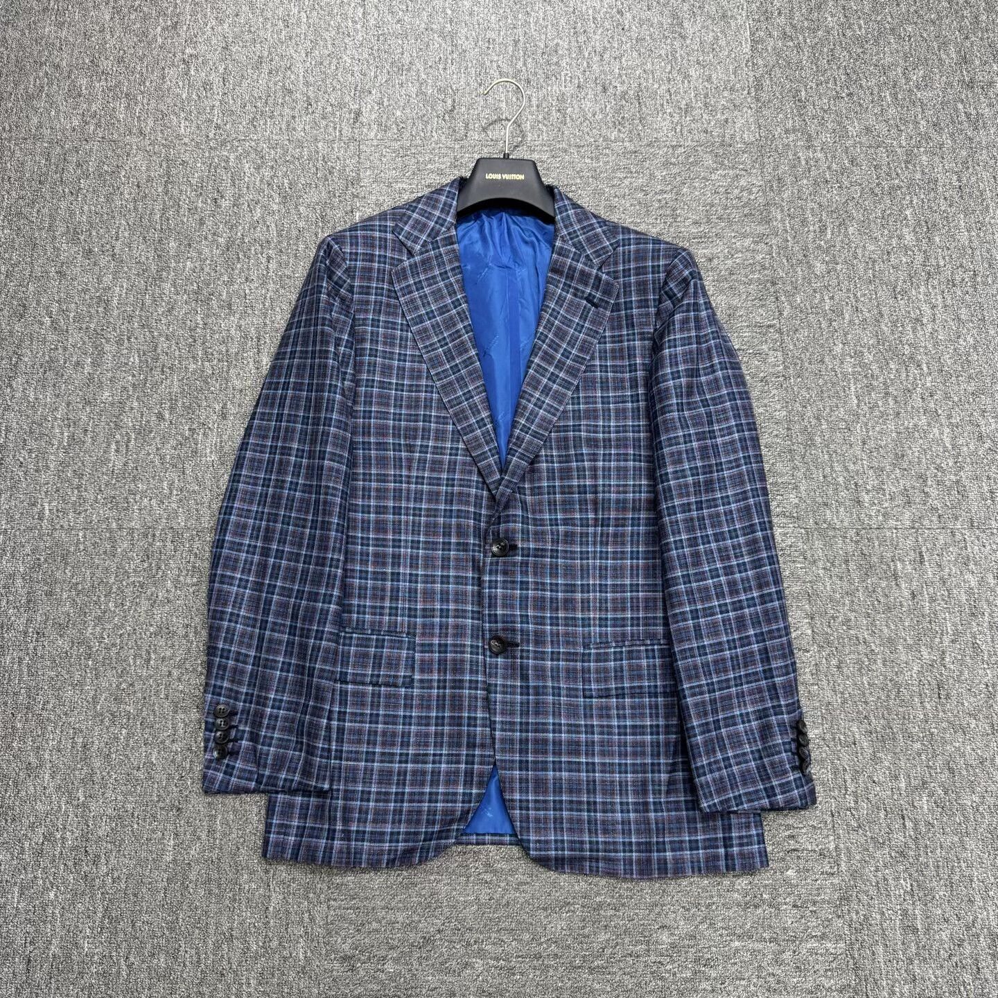 Kiton plaid wool blazer by Kiton Size US M / EU 48-50 / 2 - 1 Thumbnail