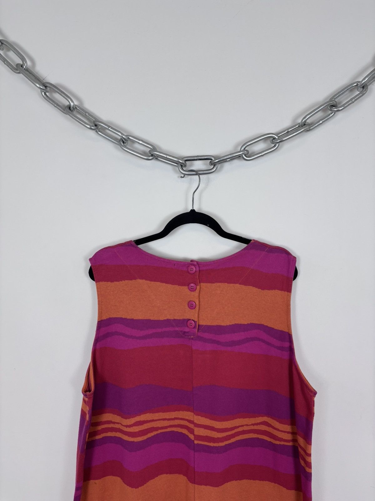 Gudrun Sjoden Gudrun Sjoden Women’s Wave Striped Pocket Tank Top Dress Size XL / US 12-14 / IT 48-50 - 11 Thumbnail