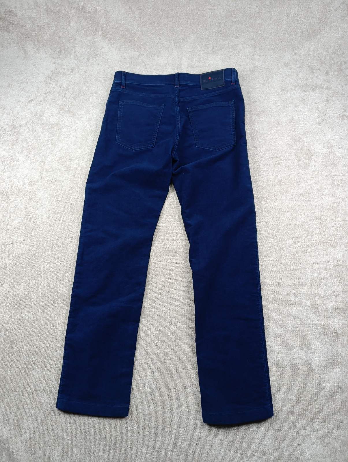 Kiton KITON NAPOLI MENS VELVET COTTON TROUSERS PANTS Size US 33 - 17 Thumbnail