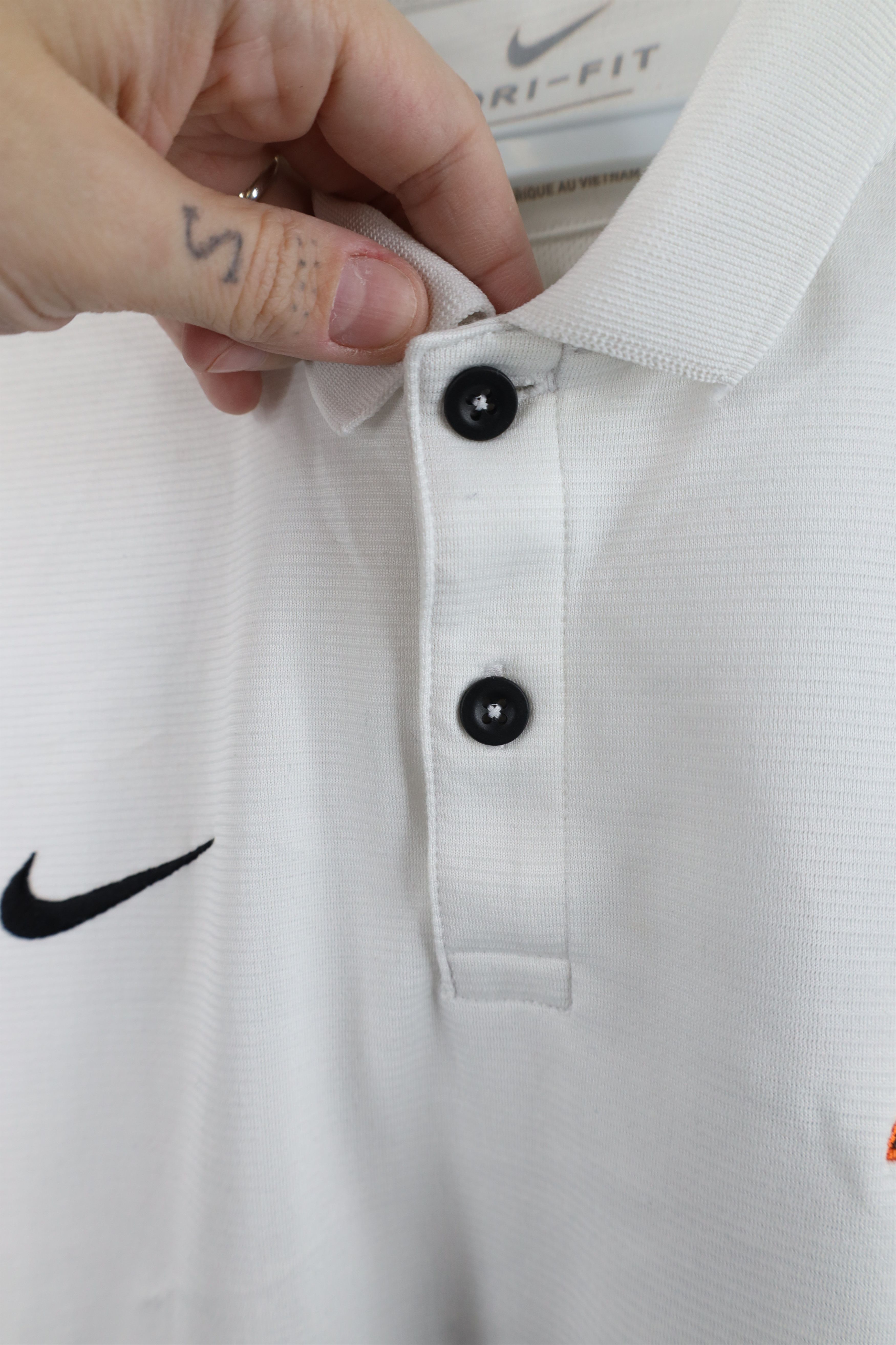 Nike Nike Bowling Green State University Hockey Polo Shirt Stripe Size US XL / EU 56 / 4 - 7 Thumbnail