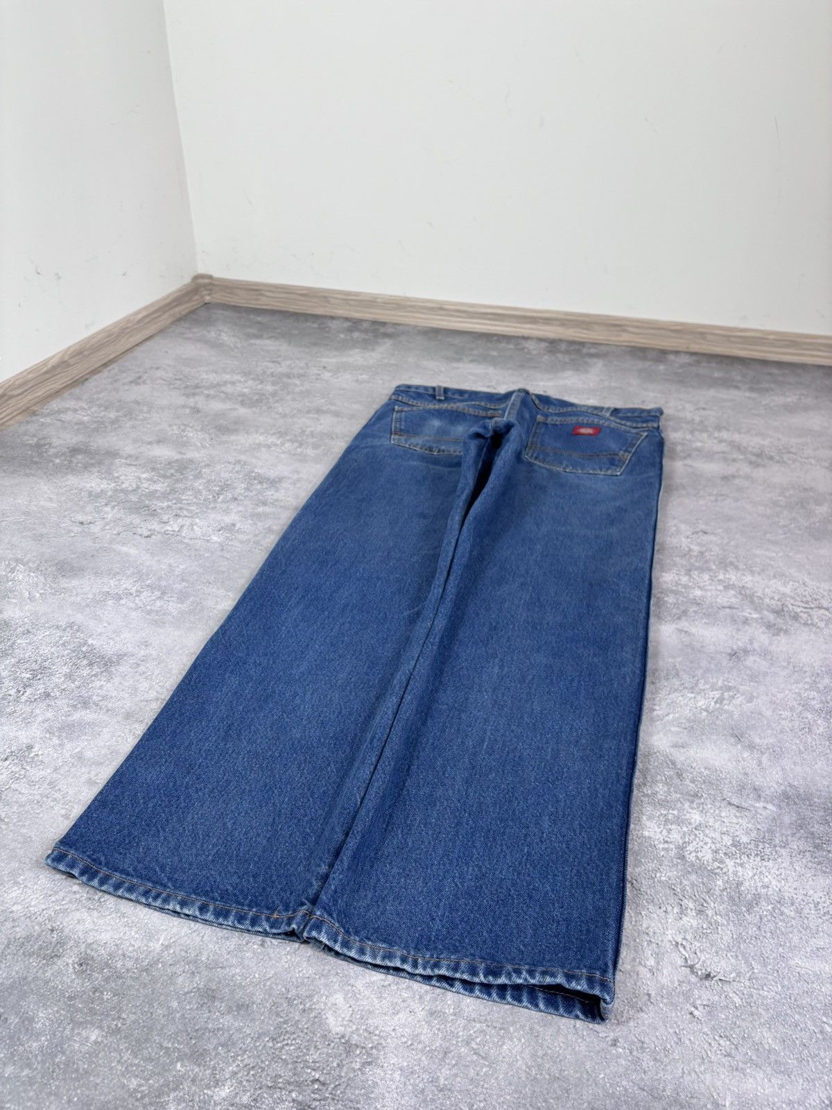 Dickies Dickies Men’s Denim Jeans Blue Regular Fit 9393RNB Size US 36 / EU 52 - 3 Thumbnail