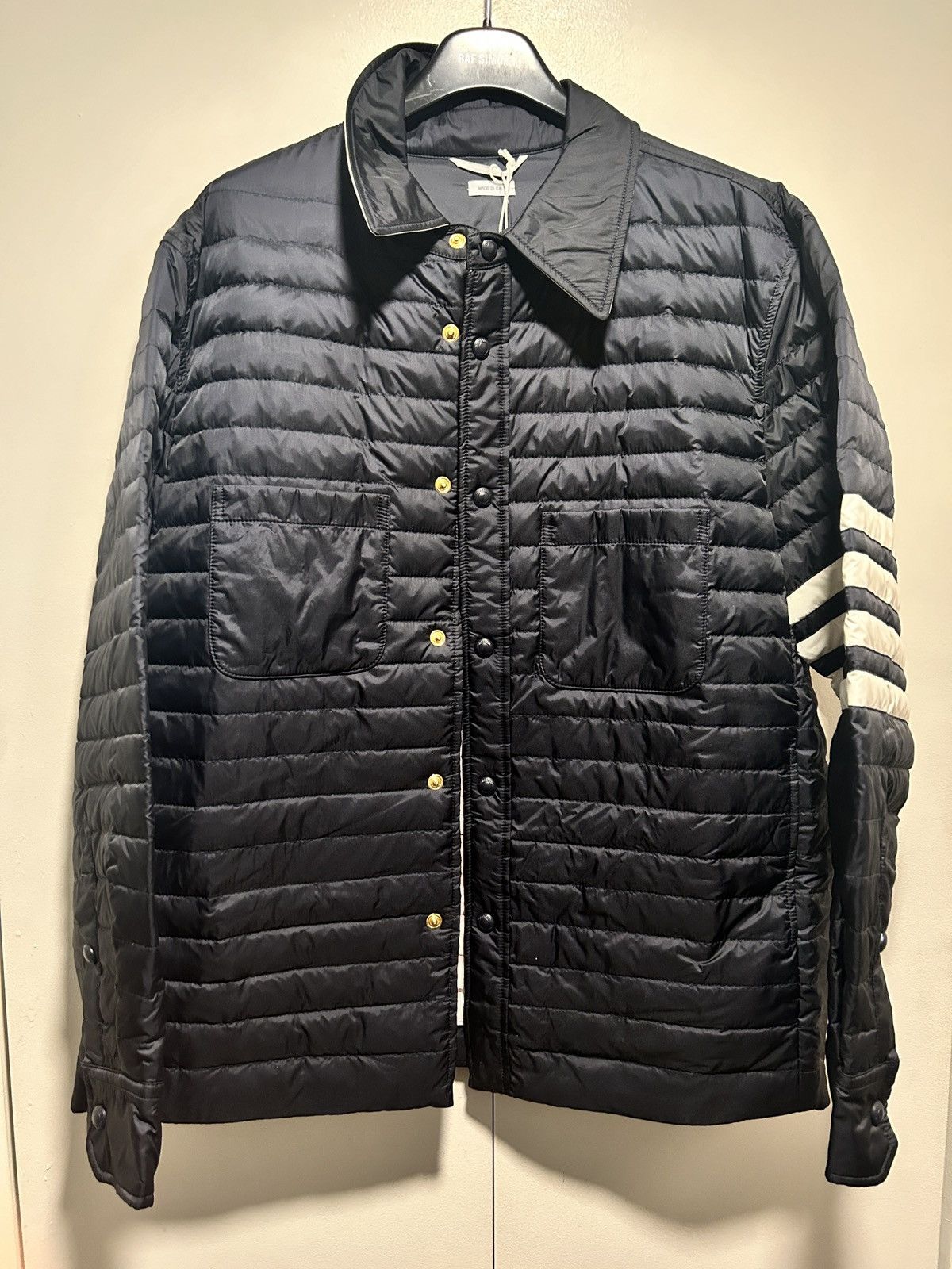 Thom Browne Thom Browne four bars jacket quilted down size 2 Navy Size US M / EU 48-50 / 2 - 1 Thumbnail