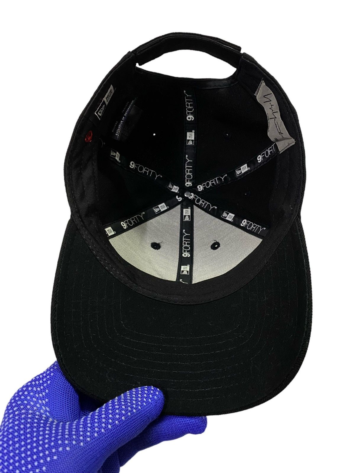 帽子 Yohji Yamamoto New Era 9forty cap Yohji Yamamoto X New Era Logo 9Forty Cap