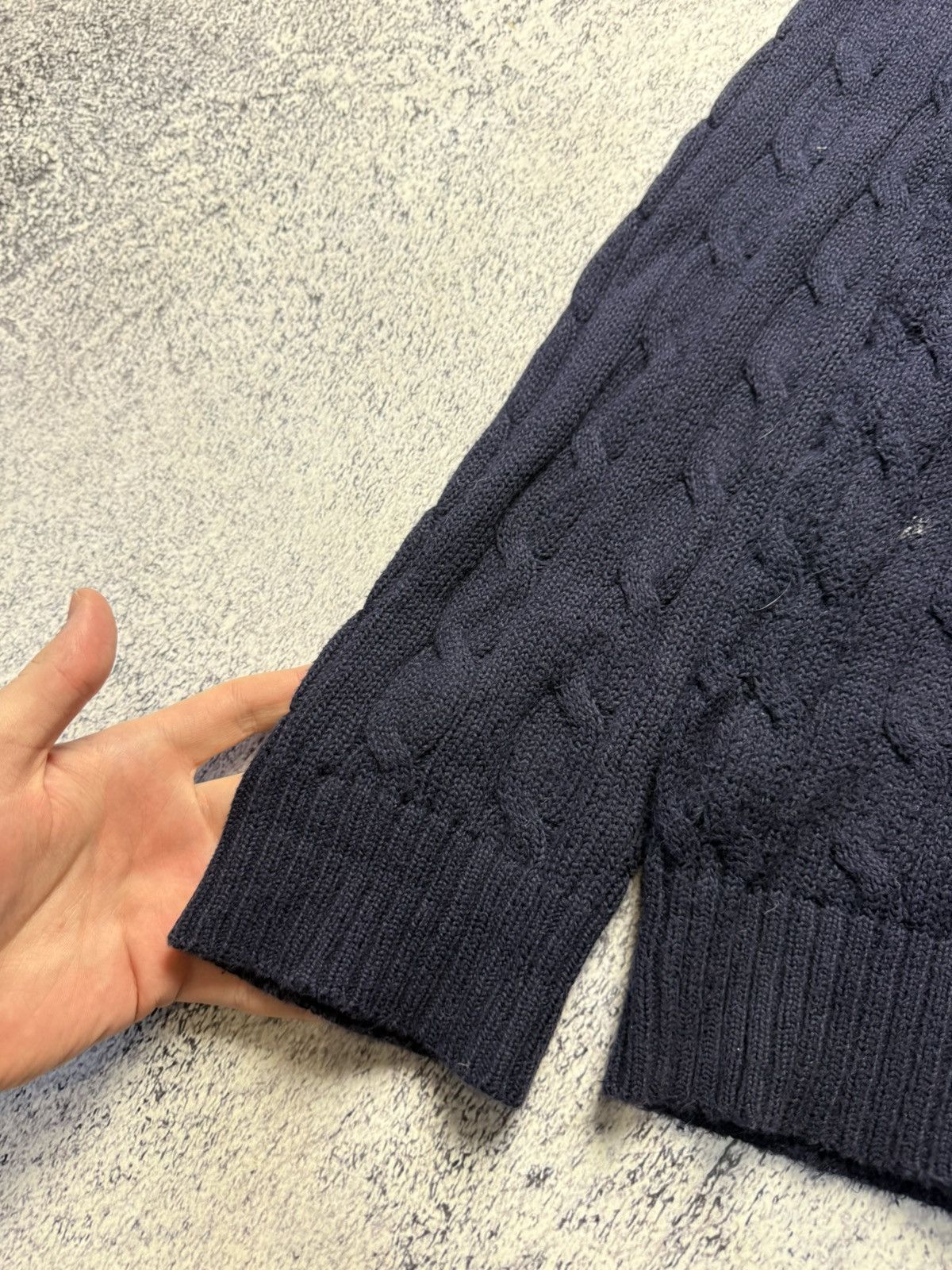 Polo Ralph Lauren Mens Vintage Polo Ralph Lauren knitted Sweater luxury Size US L / EU 52-54 / 3 - 8 Thumbnail